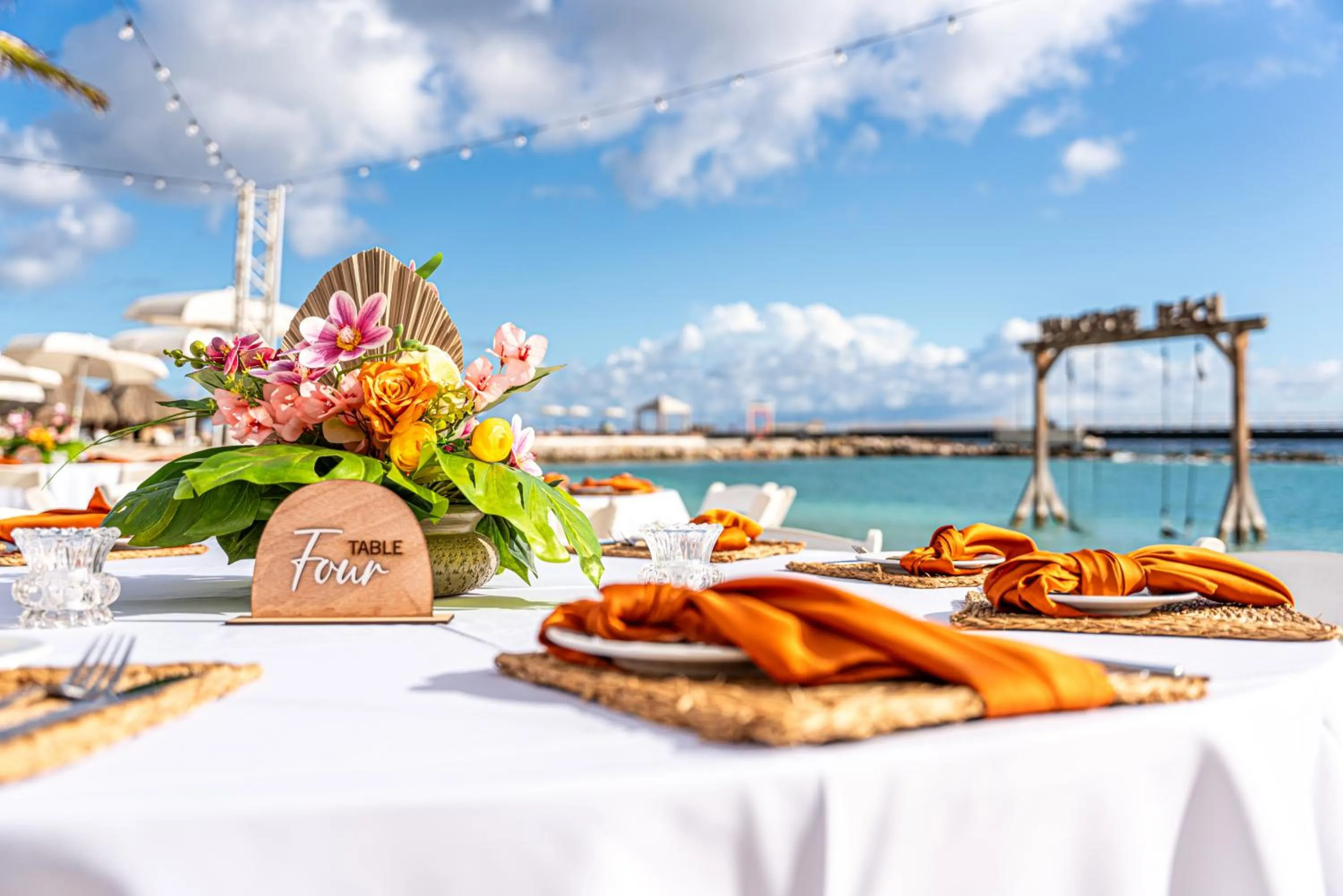 wedding in Mangrove Beach Corendon Curacao All-Inclusive Resort, Curio by Hilton