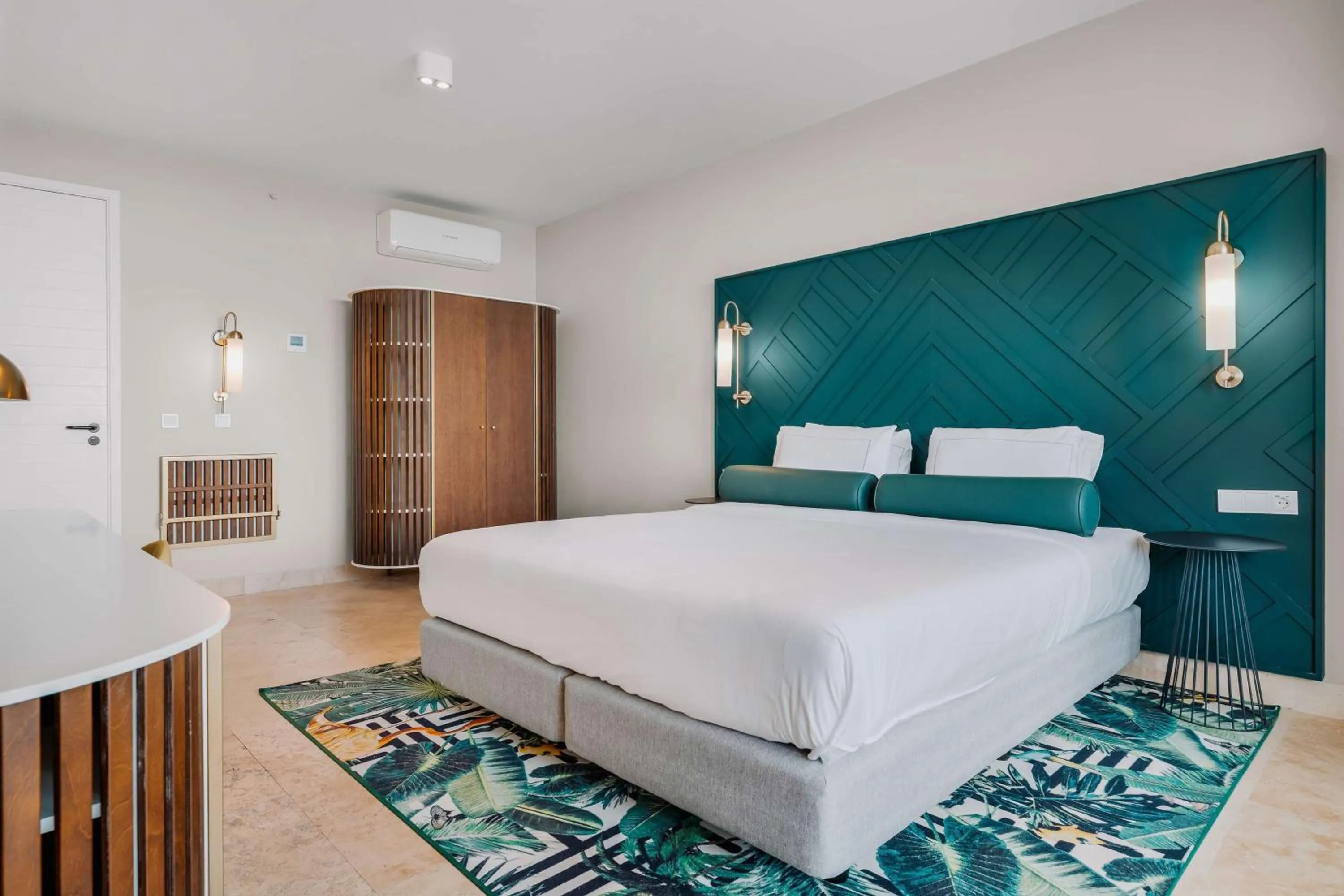 Bed in Mangrove Beach Corendon Curacao All-Inclusive Resort, Curio by Hilton
