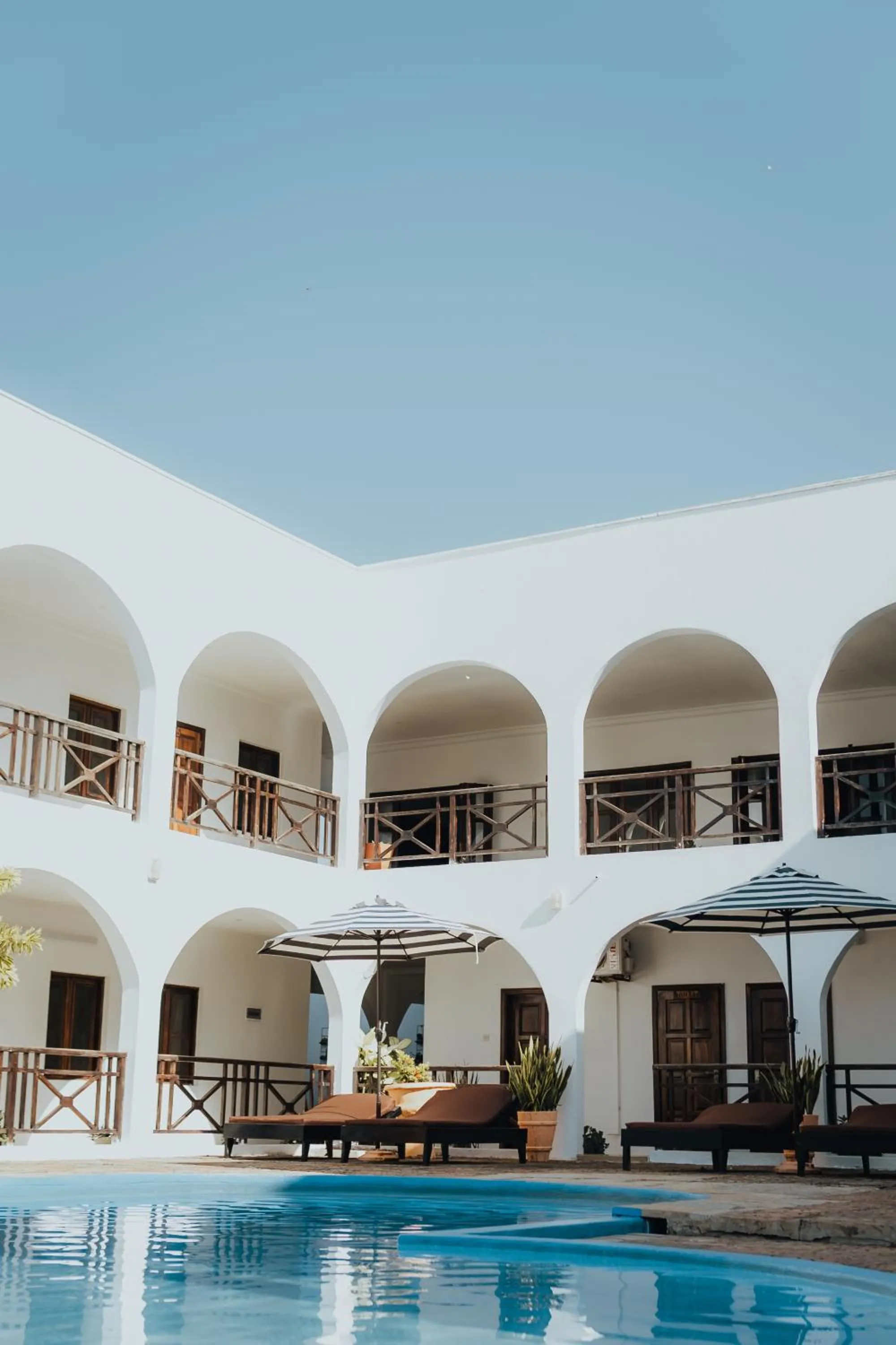Pool view in Harmony Resort Boutique Hotel