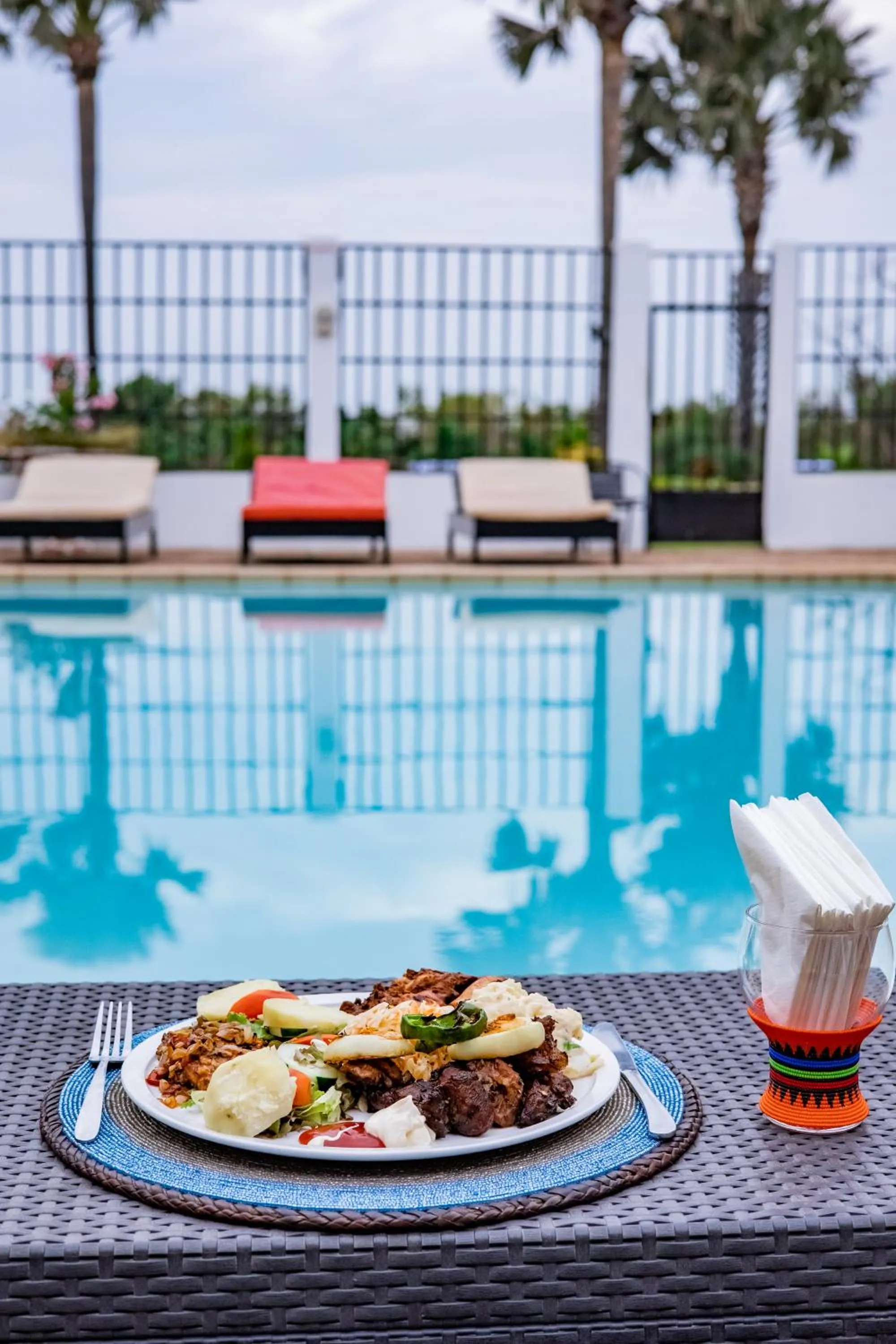 Food close-up in Harmony Resort Boutique Hotel