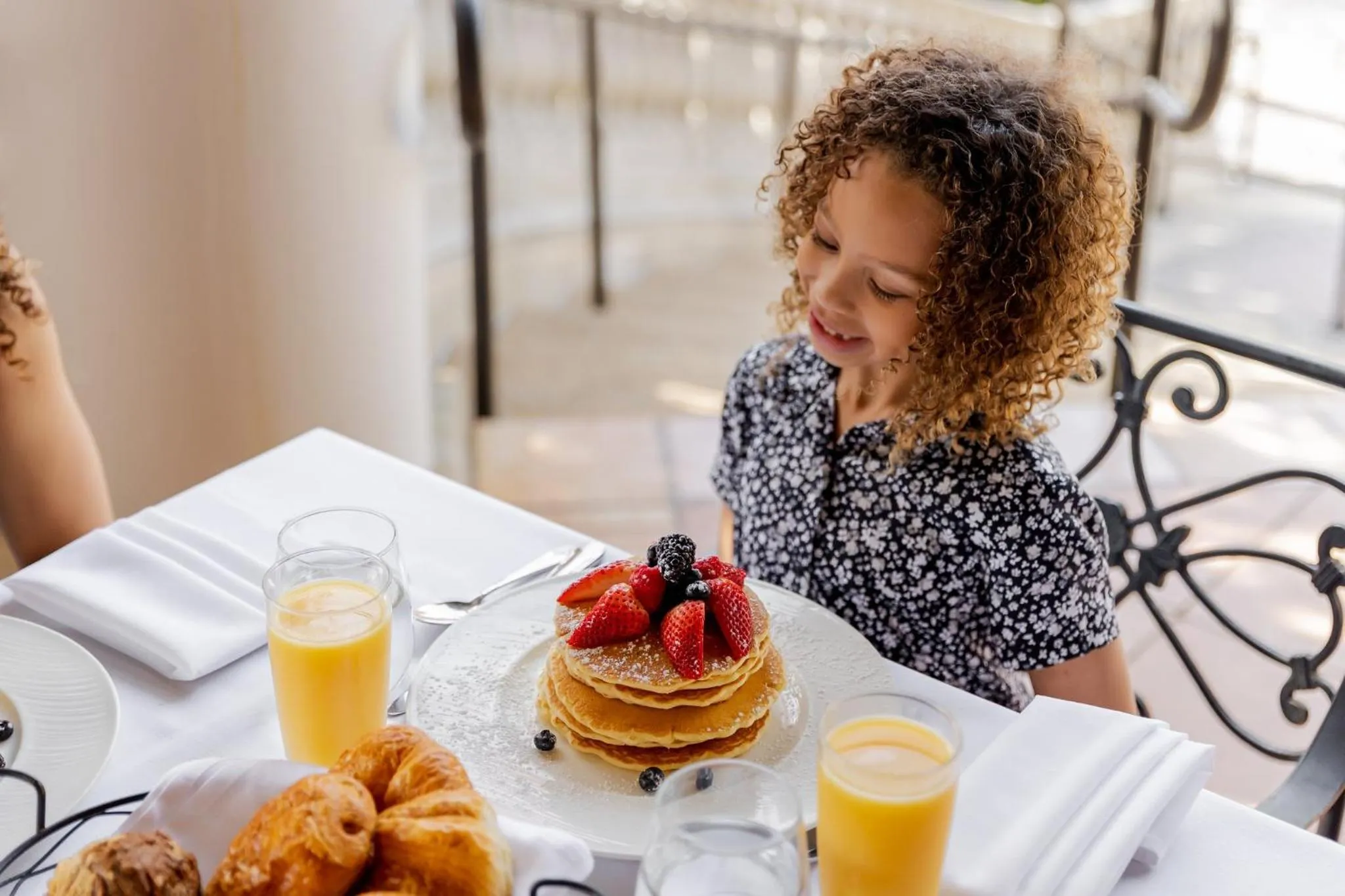 Breakfast in Omni Shoreham Hotel