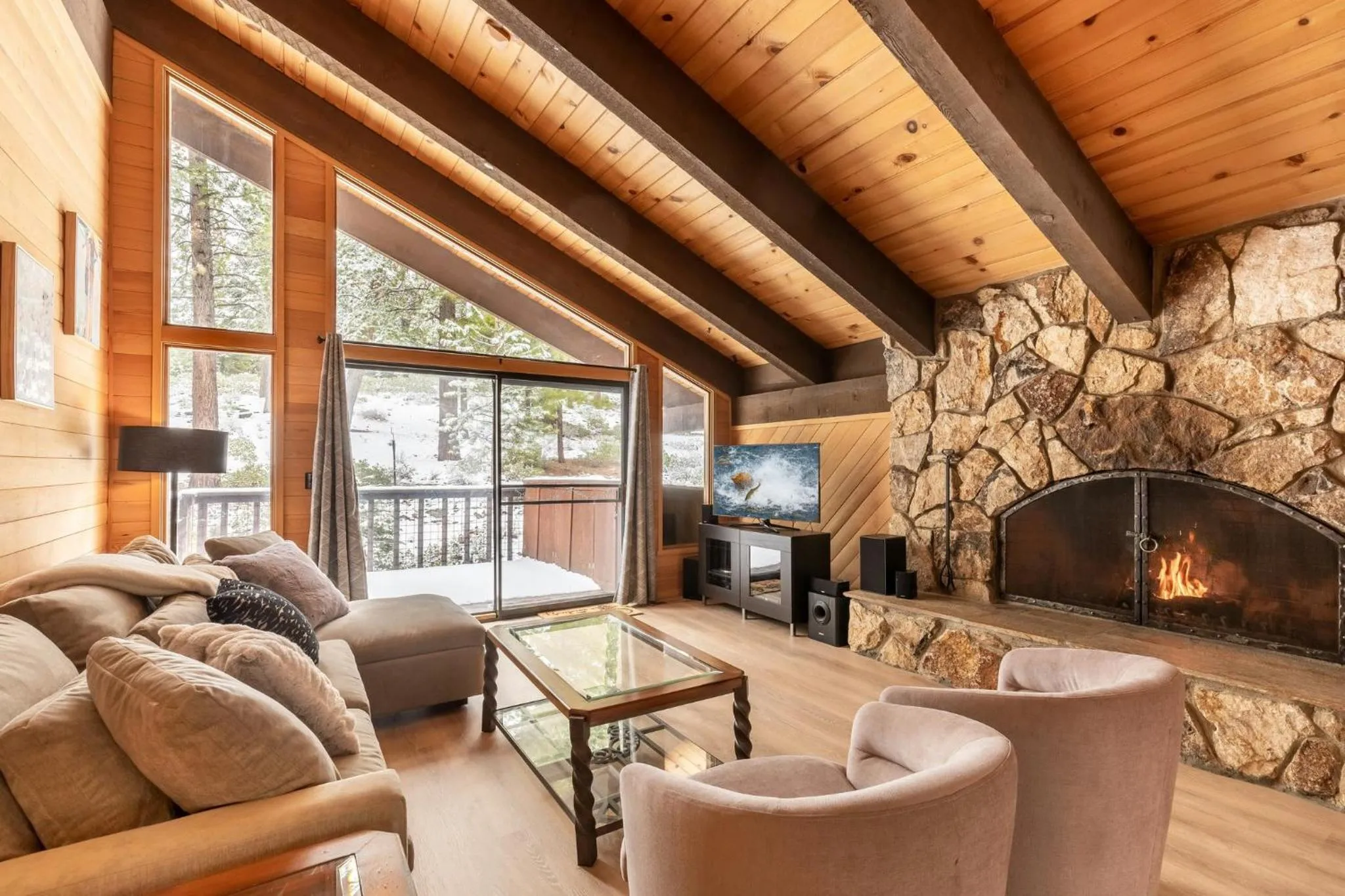 Living room in Northstar Resort by Vail Resorts