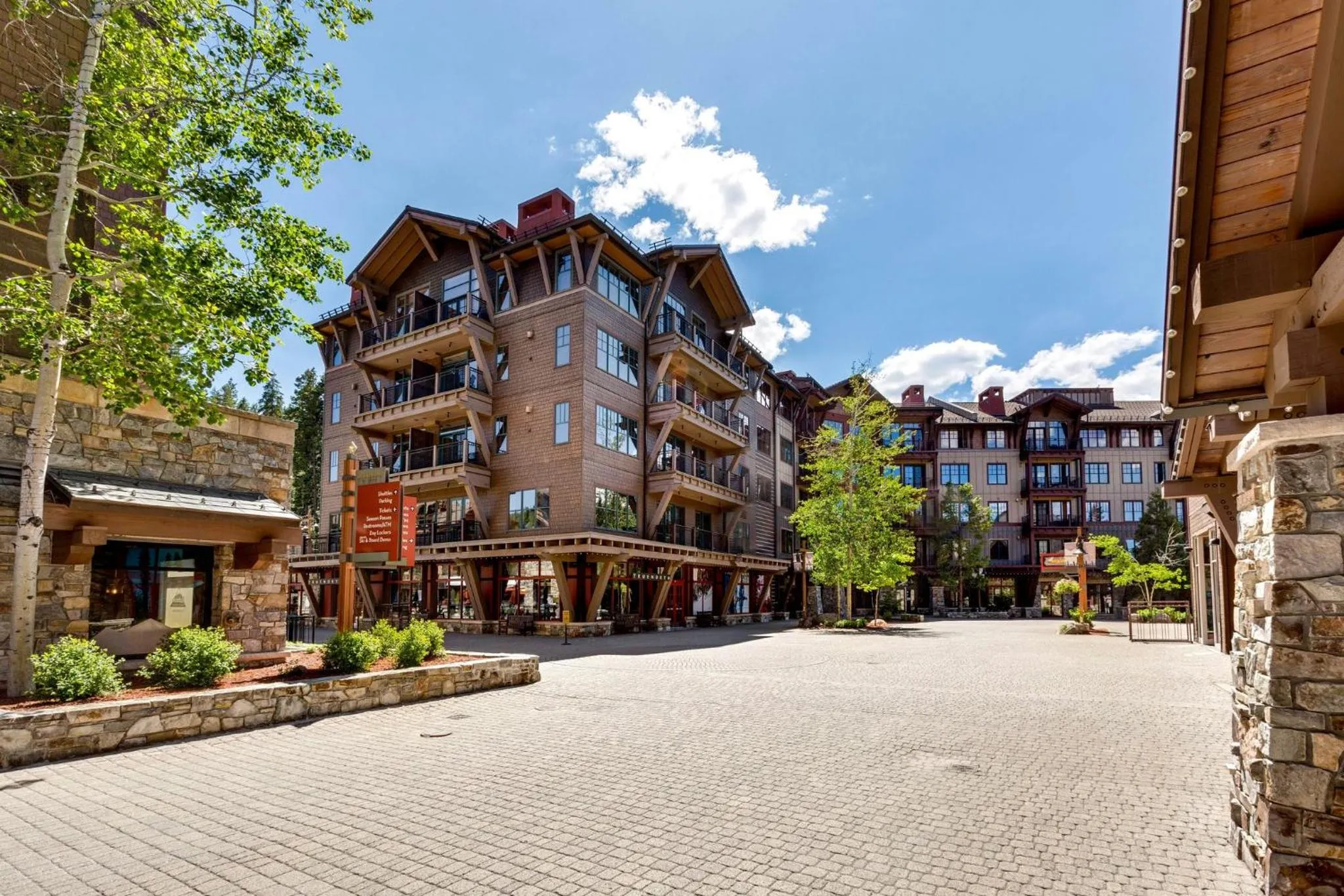 Property building in Northstar Resort by Vail Resorts