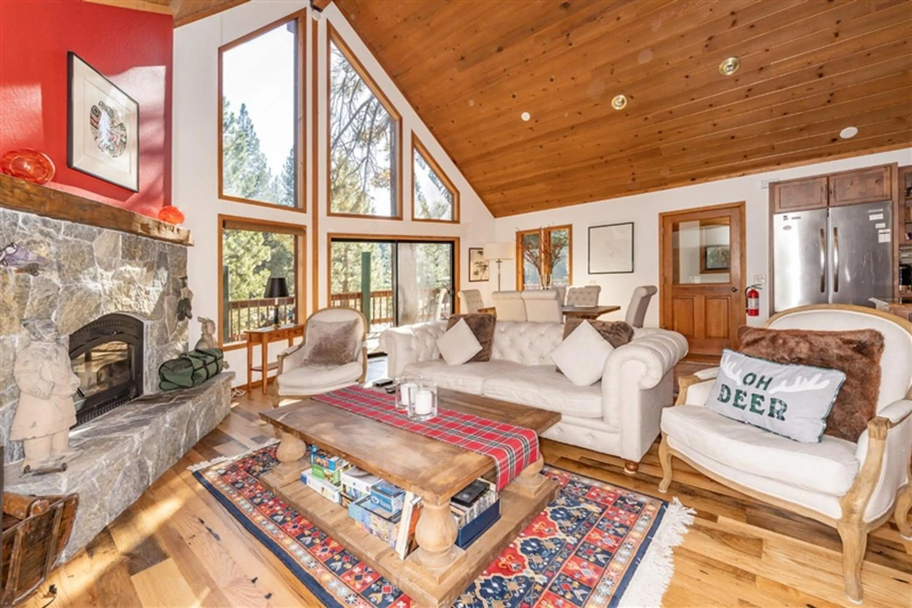 Living room in Northstar California Resort