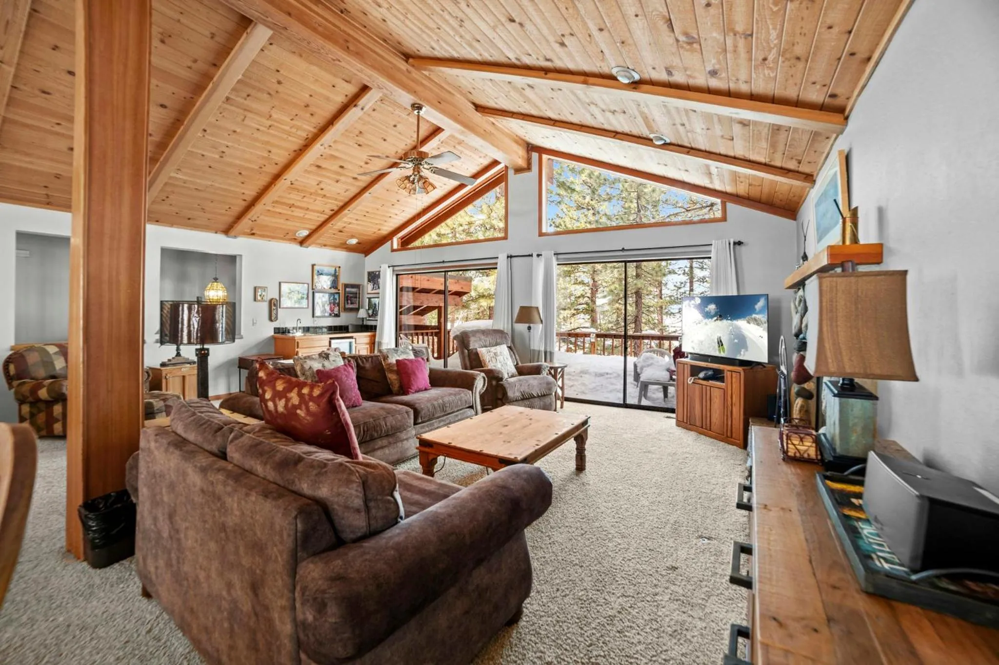 Living room in Northstar Resort by Vail Resorts