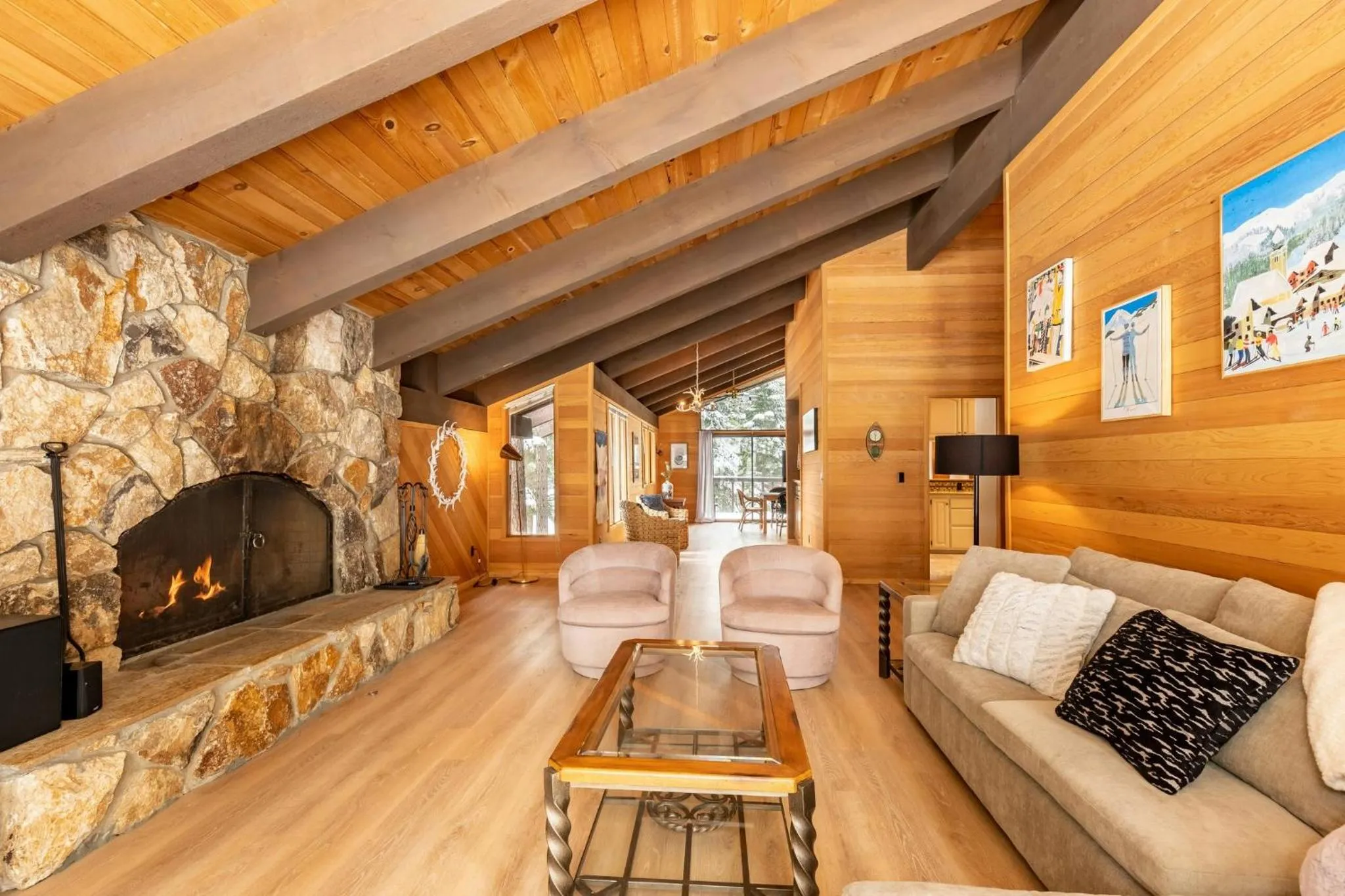 Living room in Northstar Resort by Vail Resorts