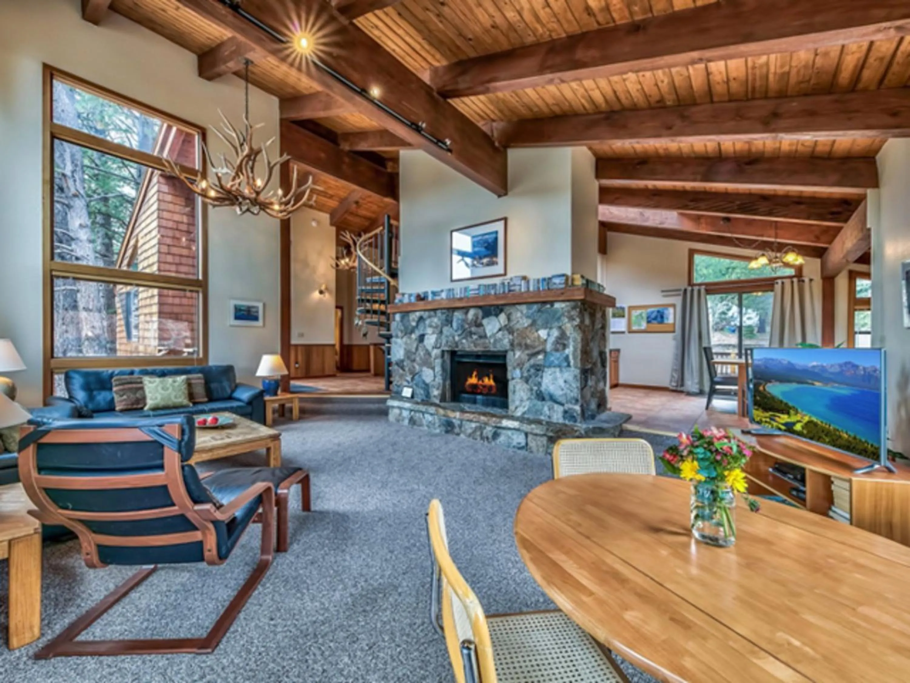Living room in Northstar California Resort
