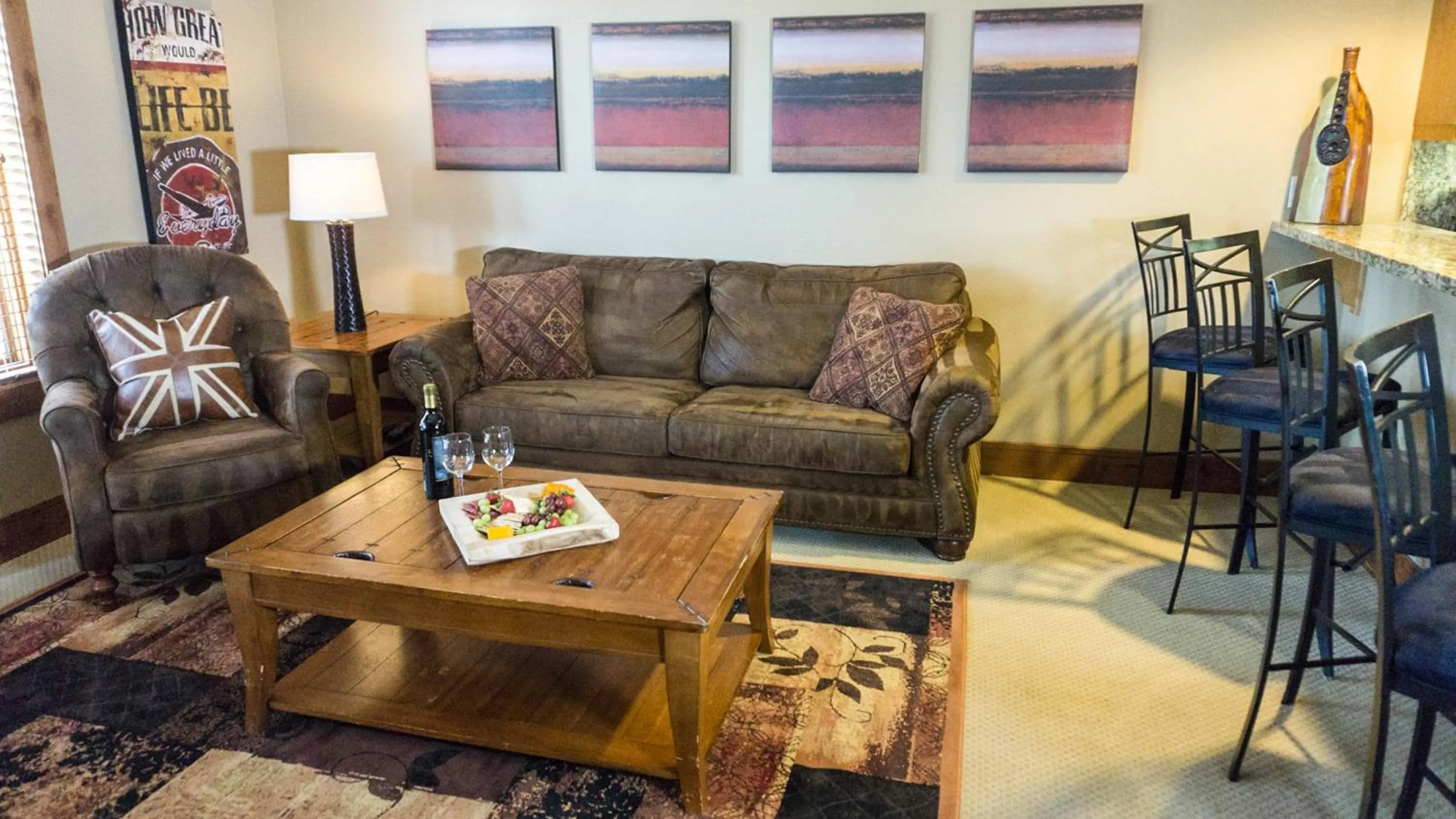 Living room in Northstar California Resort