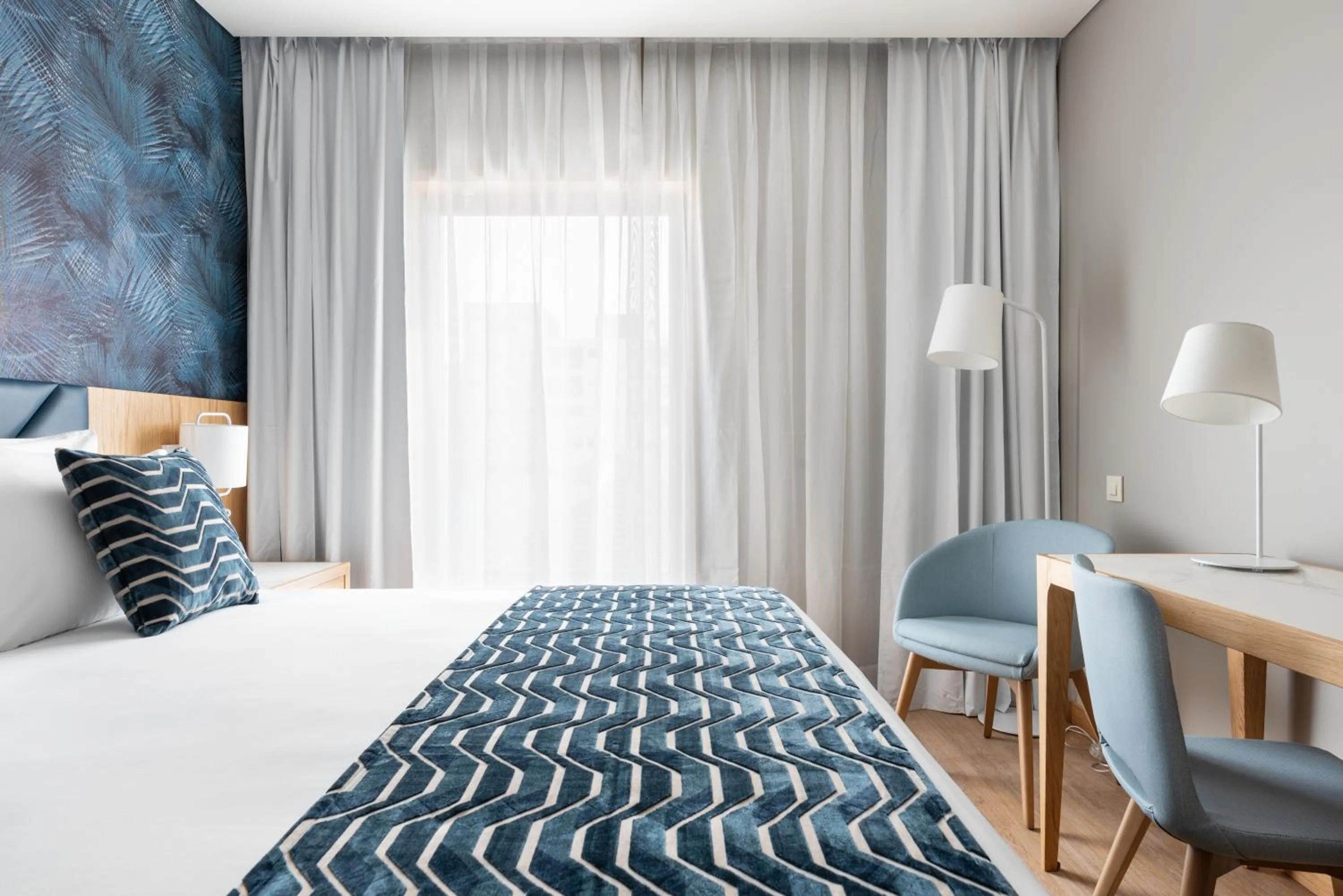 Bed in Eurostars Matosinhos