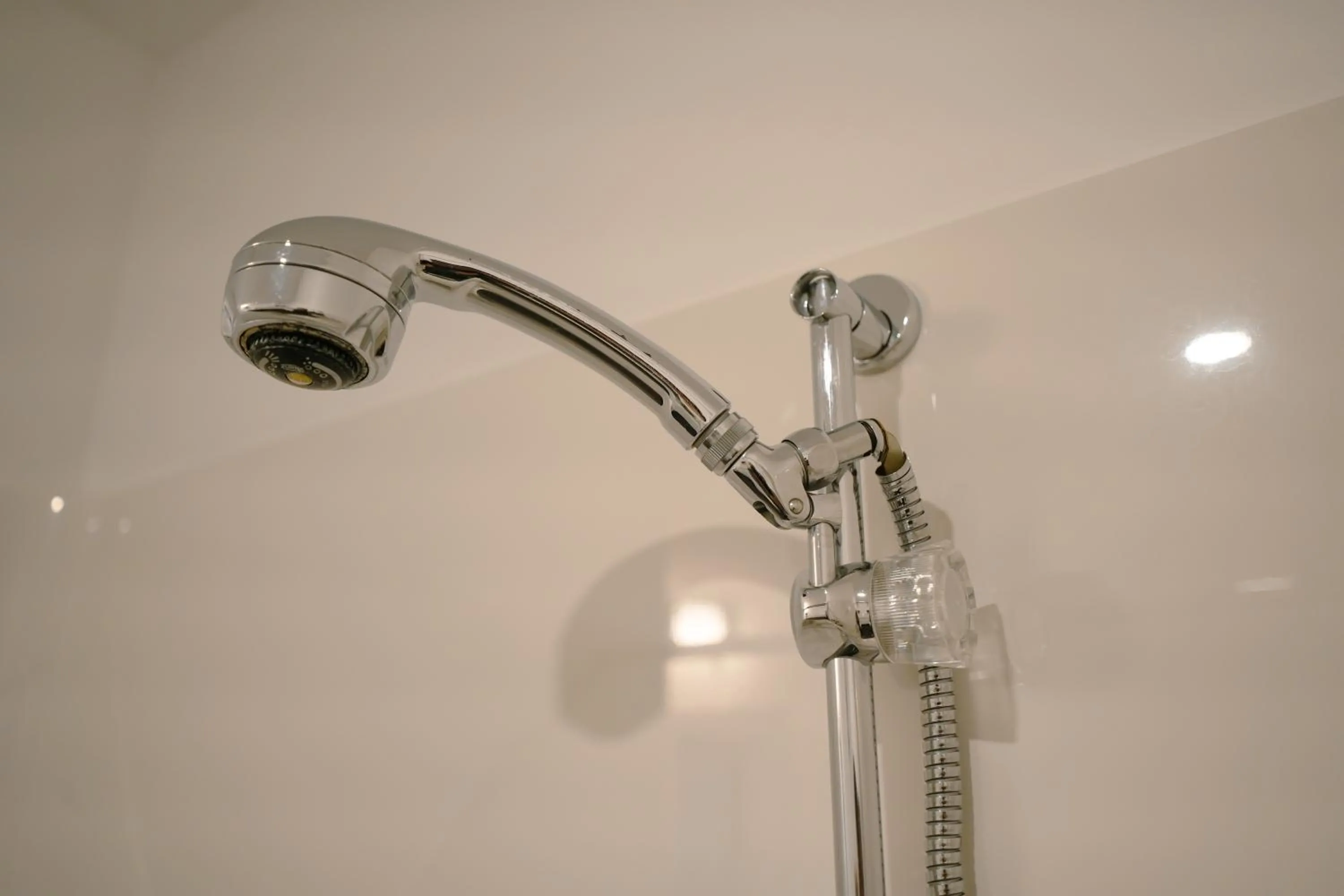 Shower in Raven Inn Whitehorse