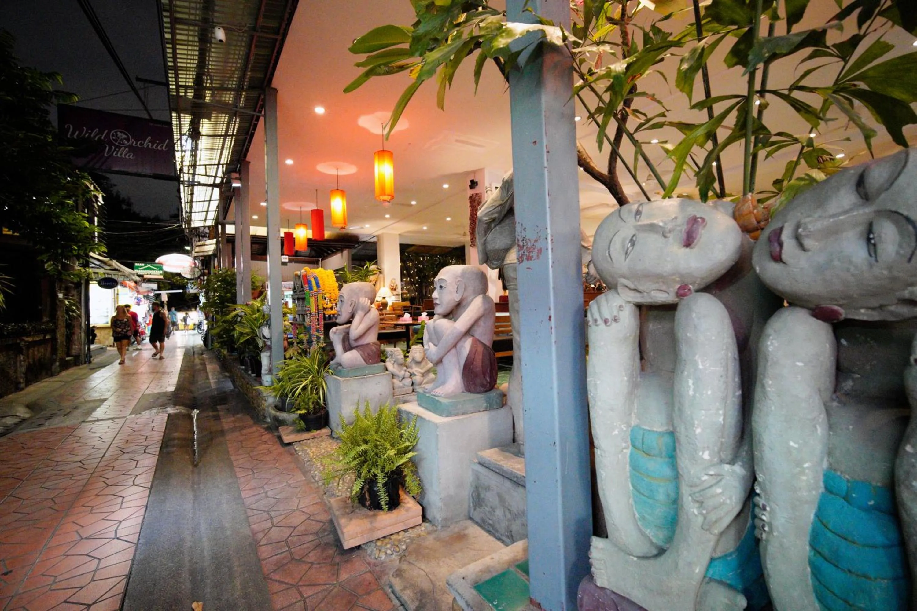 Property building in Wild Orchid Villa Bangkok