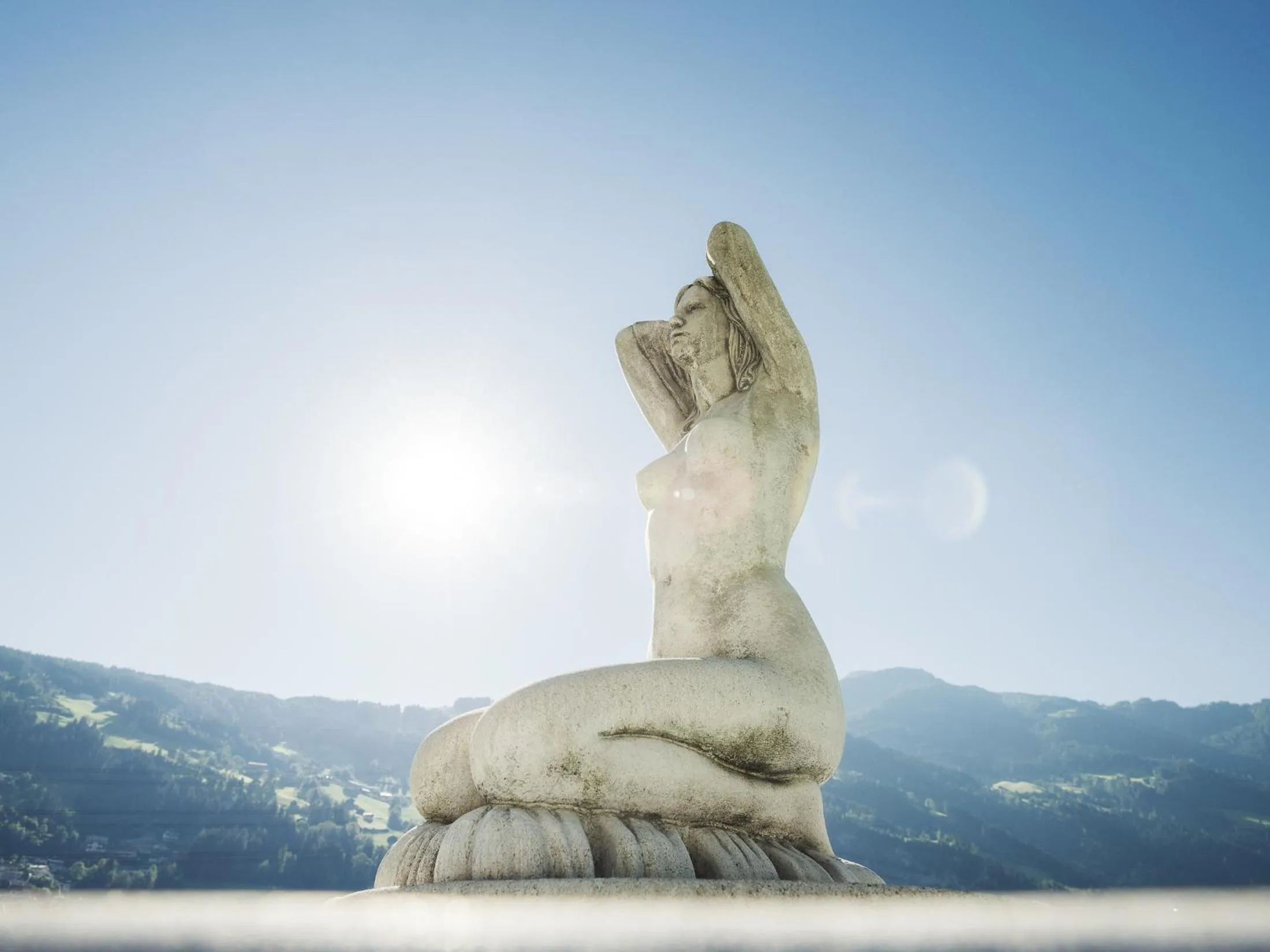 Decorative detail in Appart Tirol