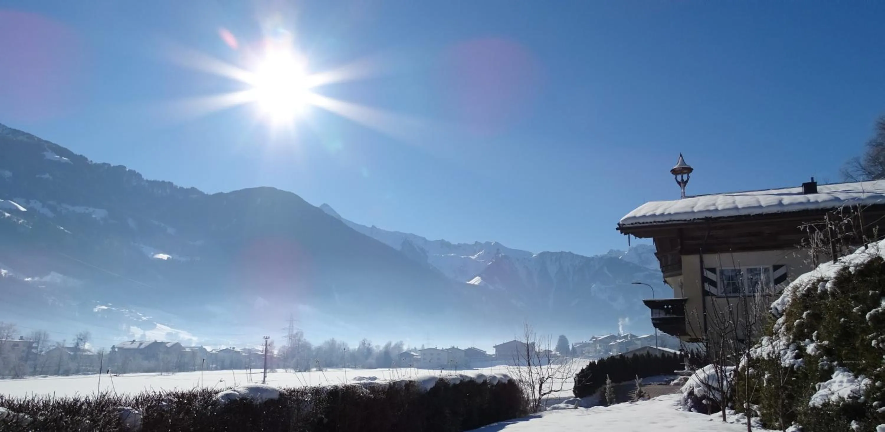 View (from property/room) in Appart Tirol