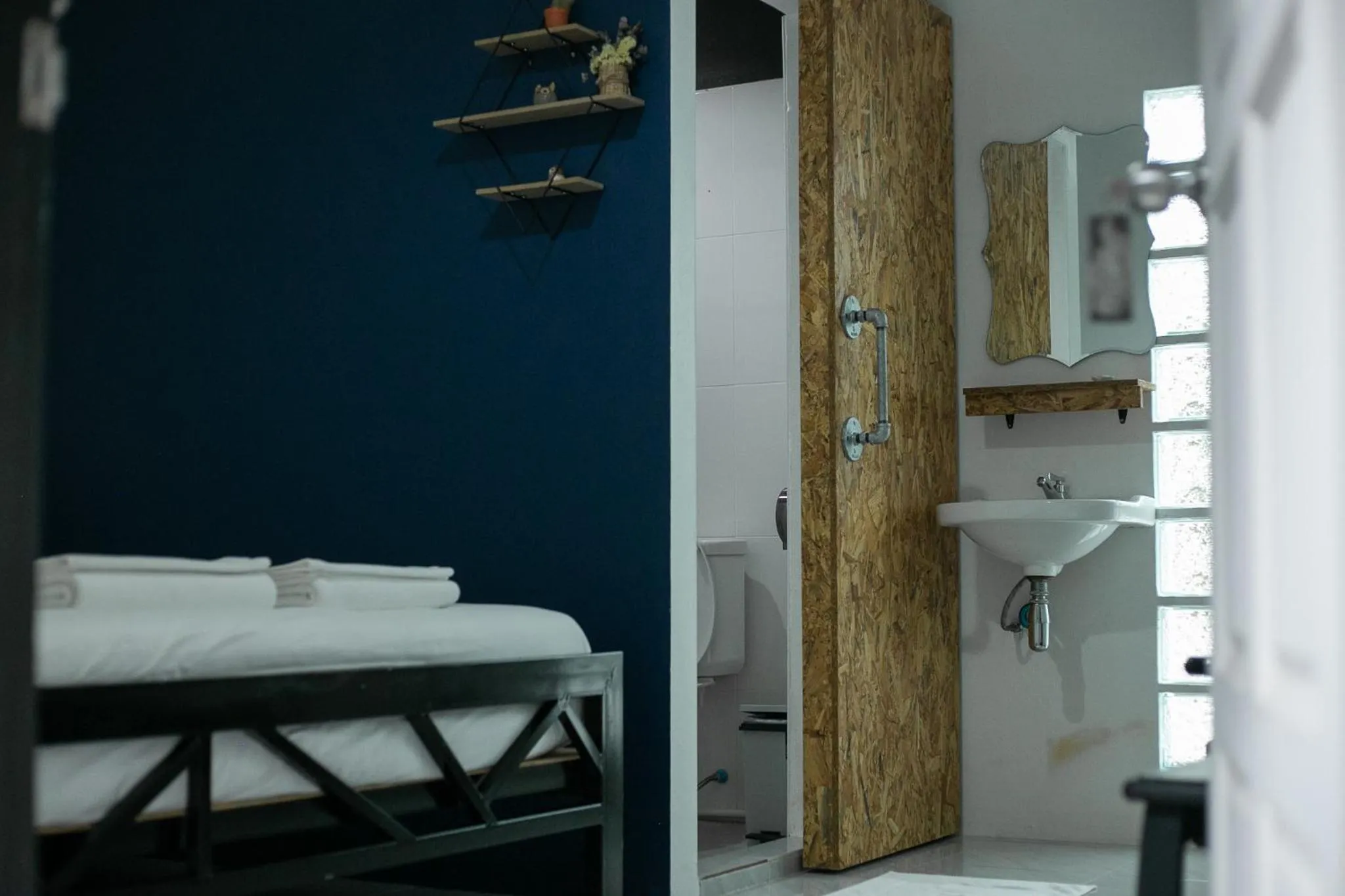 Bed in Baannokhook Home&Cafe