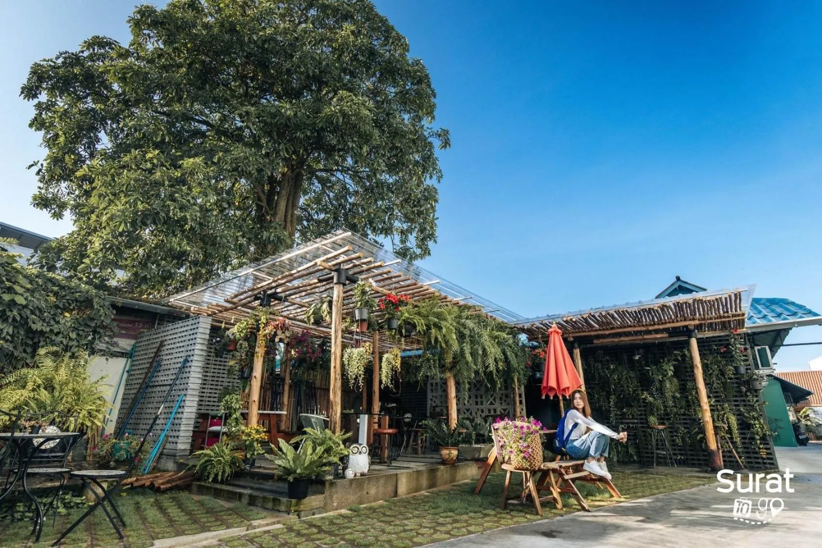 People in Baannokhook Home&Cafe