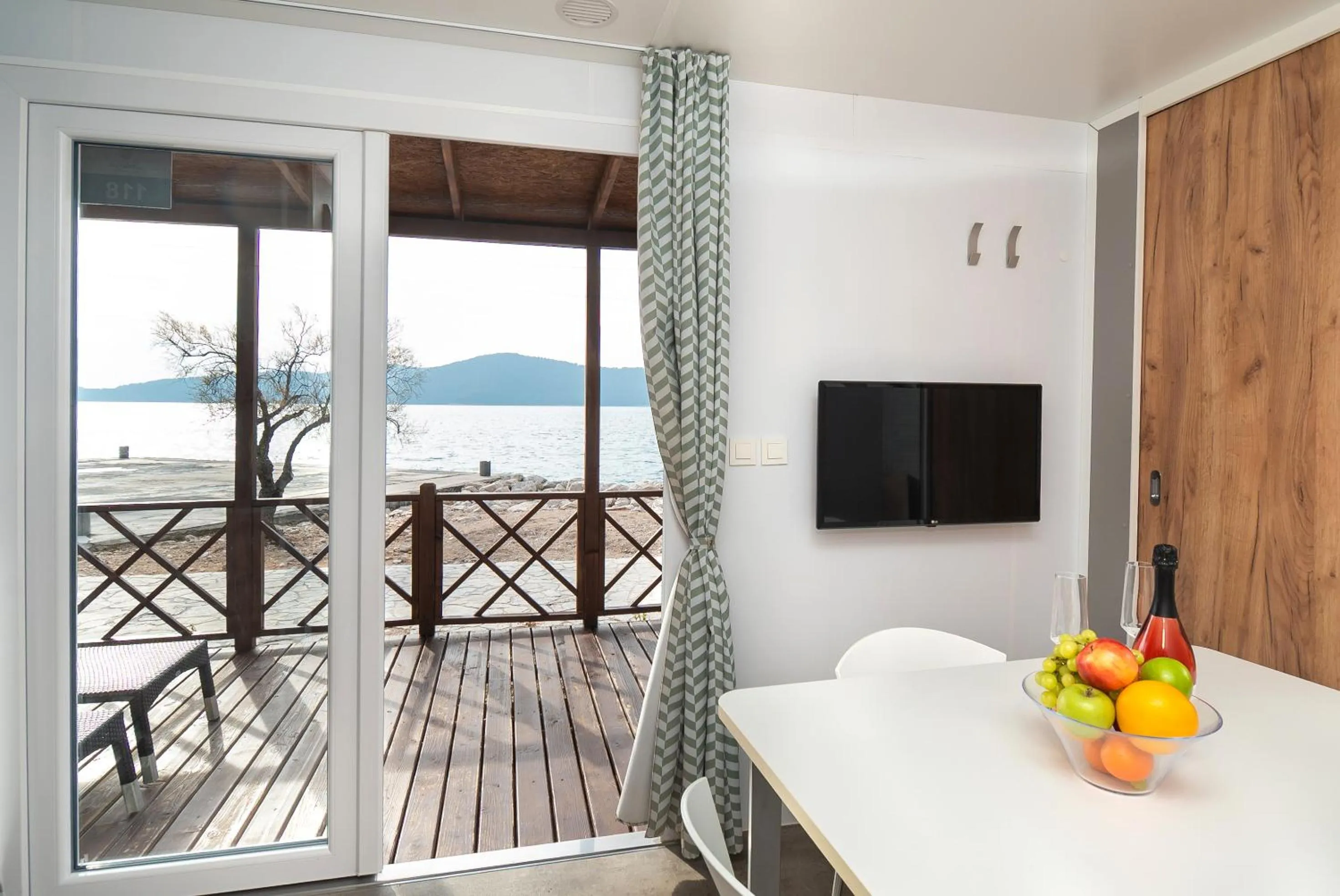 Sea view in Amadria Park Camping Sibenik Mobile Homes