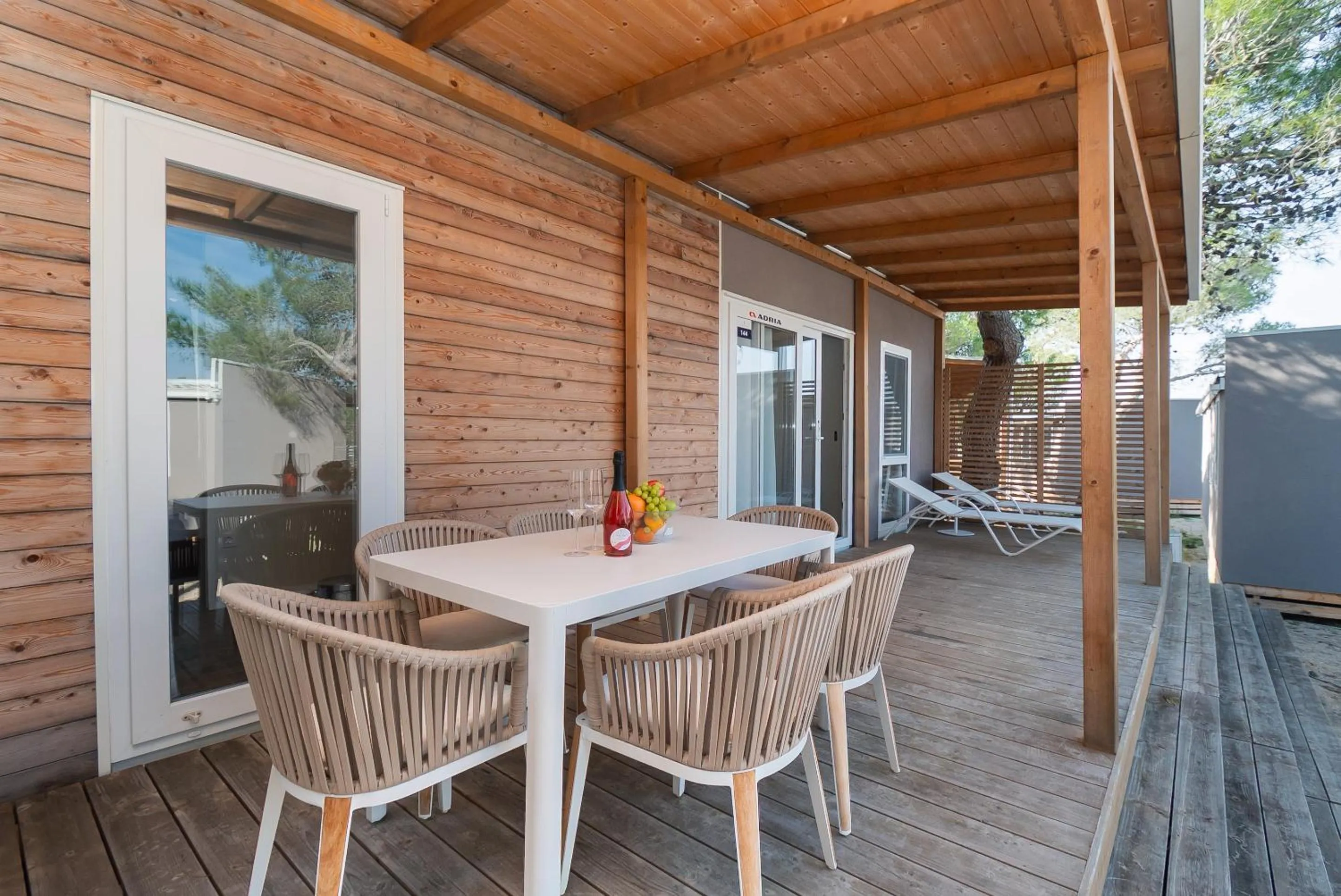 Balcony/Terrace in Amadria Park Camping Sibenik Mobile Homes