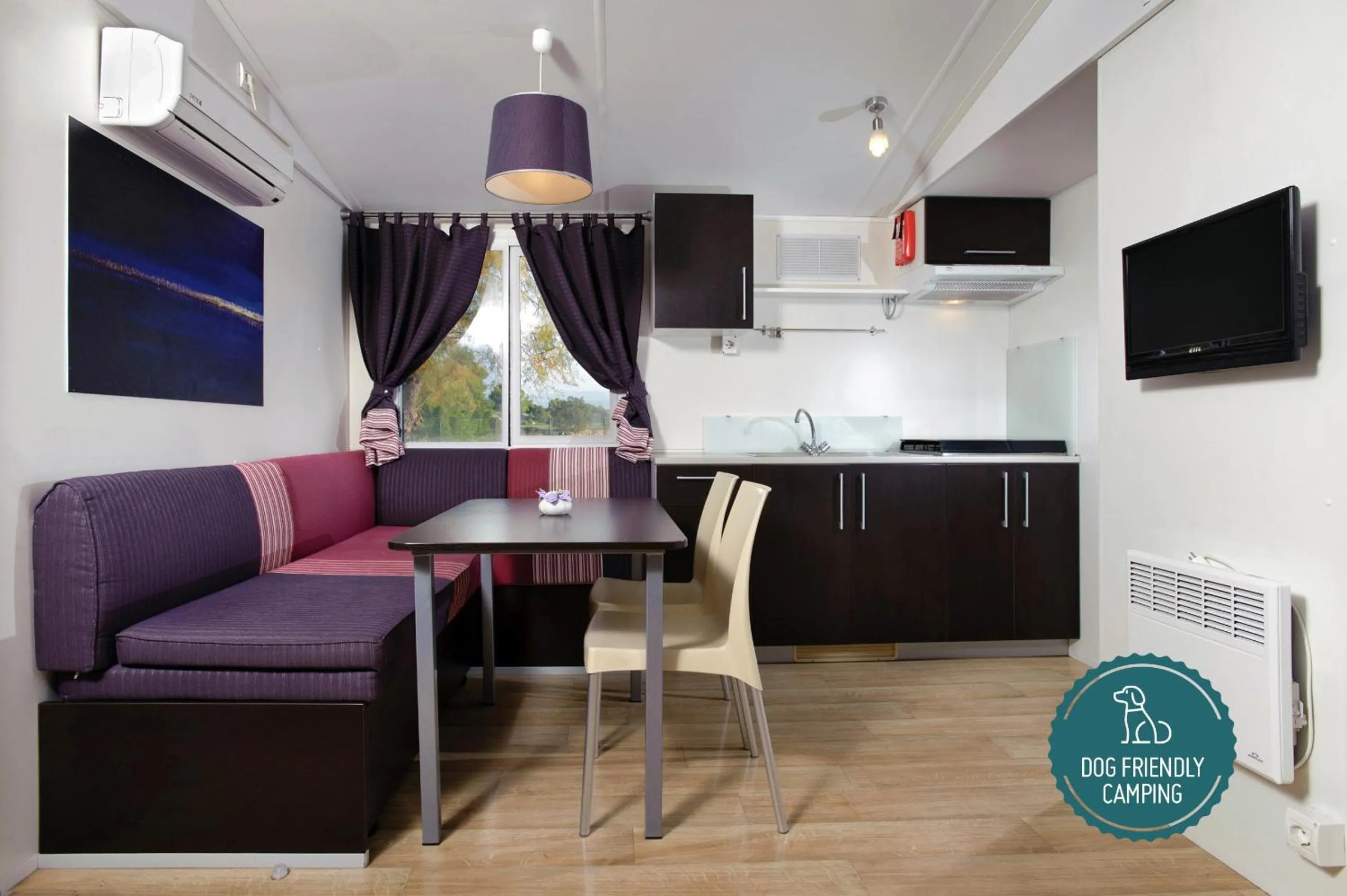 Living room in Amadria Park Camping Sibenik Mobile Homes