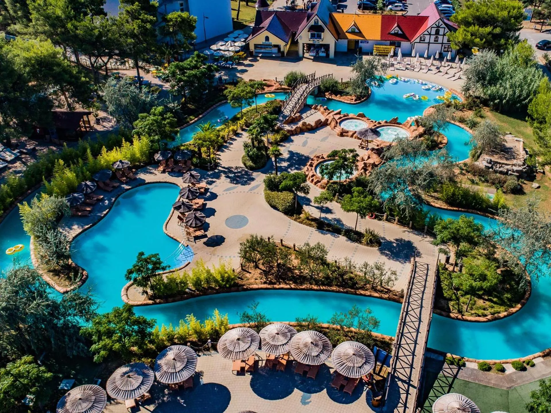 Aqua park, Pool View in Amadria Park Camping Sibenik Mobile Homes