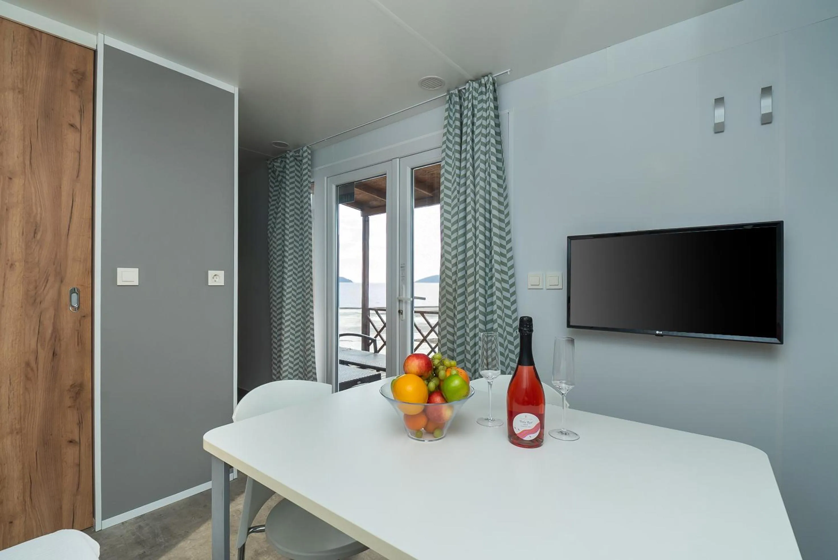 Dining area, TV/Entertainment Center in Amadria Park Camping Sibenik Mobile Homes