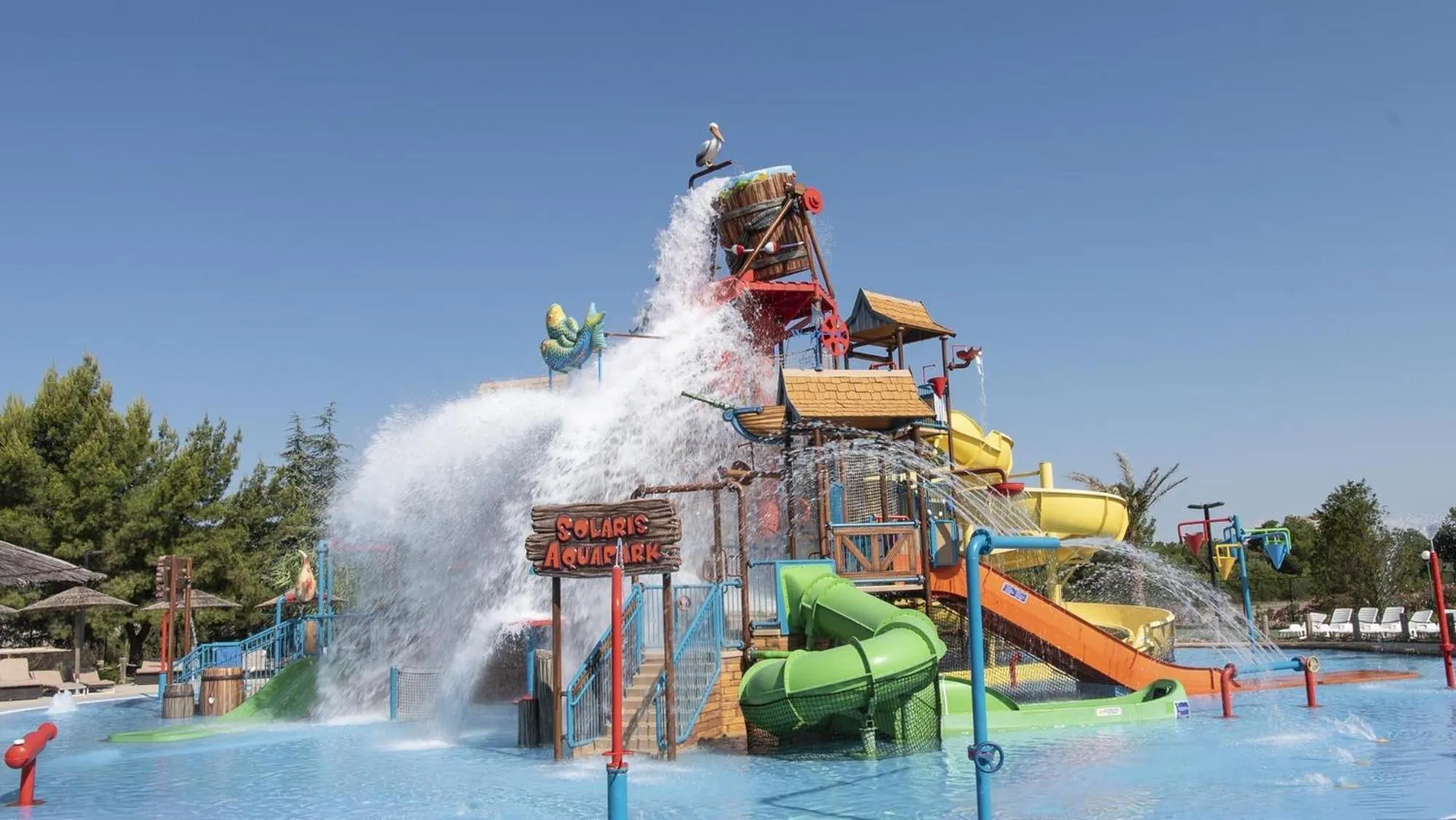 Aqua park in Amadria Park Camping Sibenik Mobile Homes