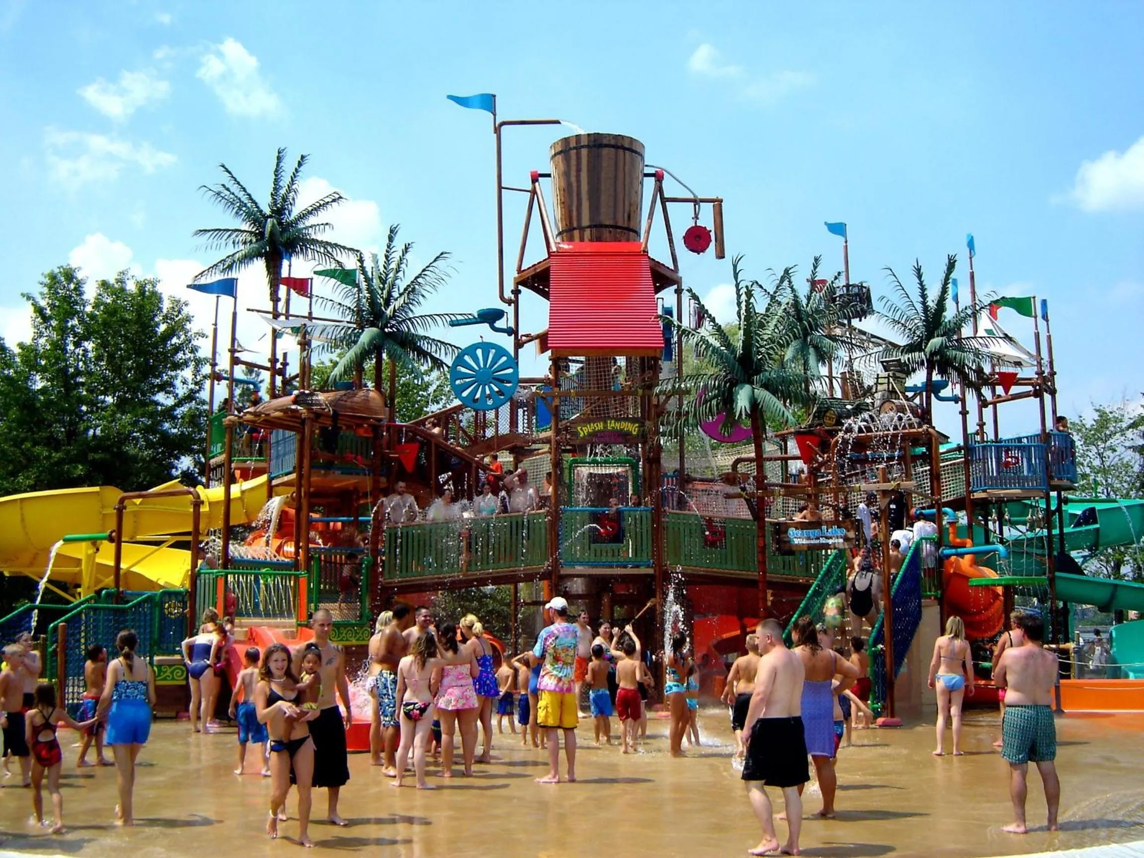 Aqua park in Amadria Park Camping Sibenik Mobile Homes