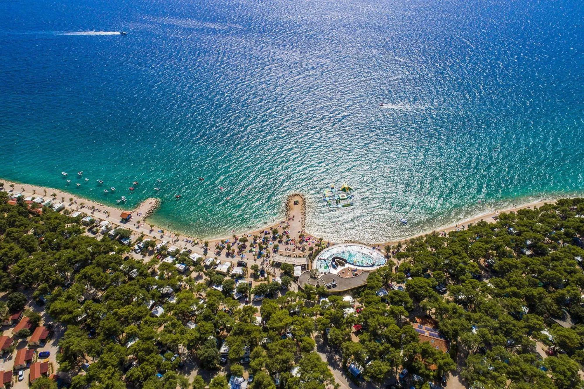 Neighbourhood in Amadria Park Camping Sibenik Mobile Homes