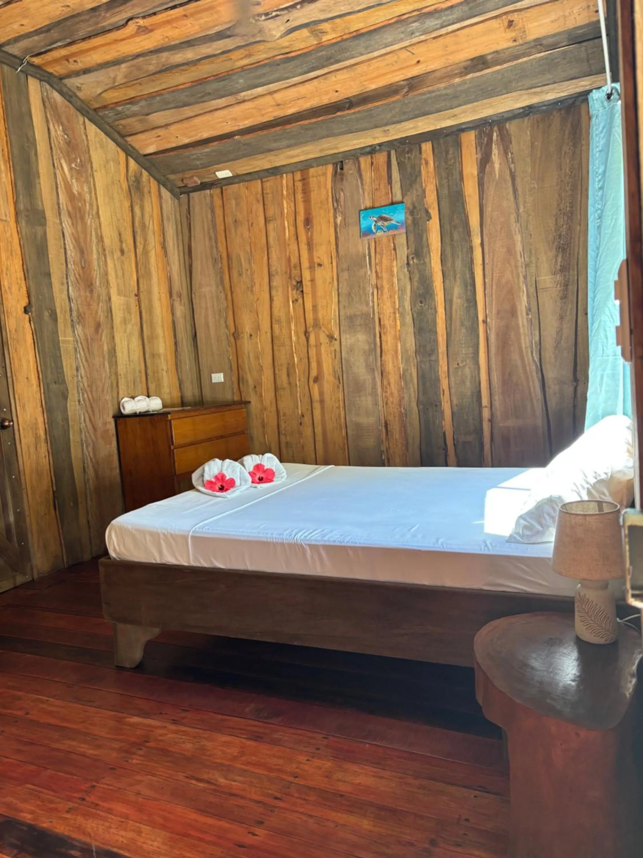 Bed in Citronela Lodge Corcovado