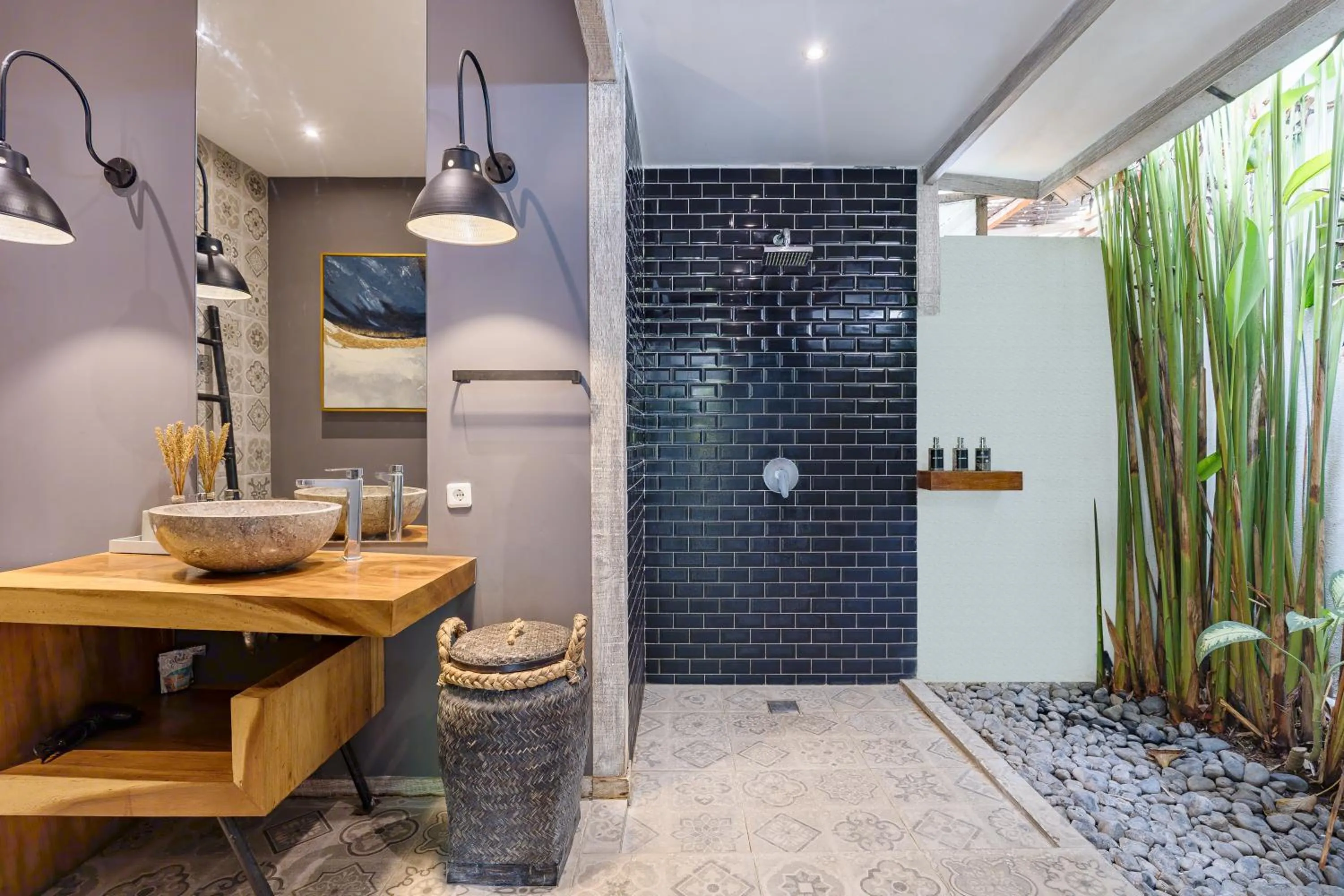 Shower in Mundaka Villa by Betterplace