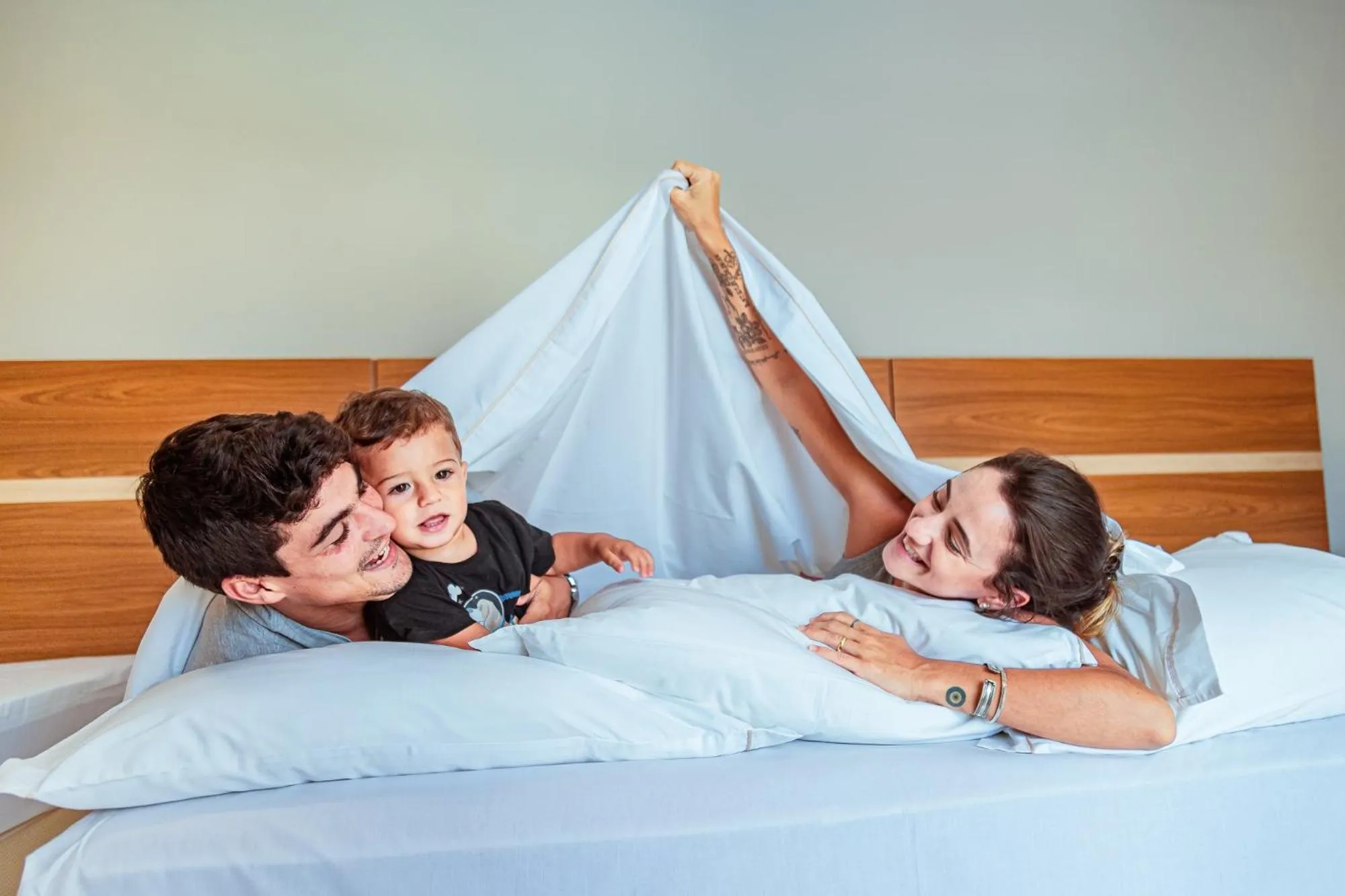 Bed in Orquídeas Praia Hotel