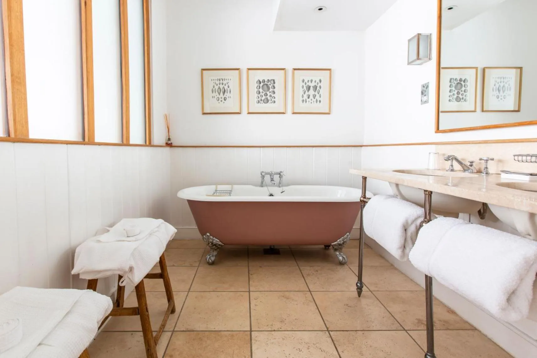 Bathroom in The Bull and Townhouse, Beaumaris- The Inn Collection Group