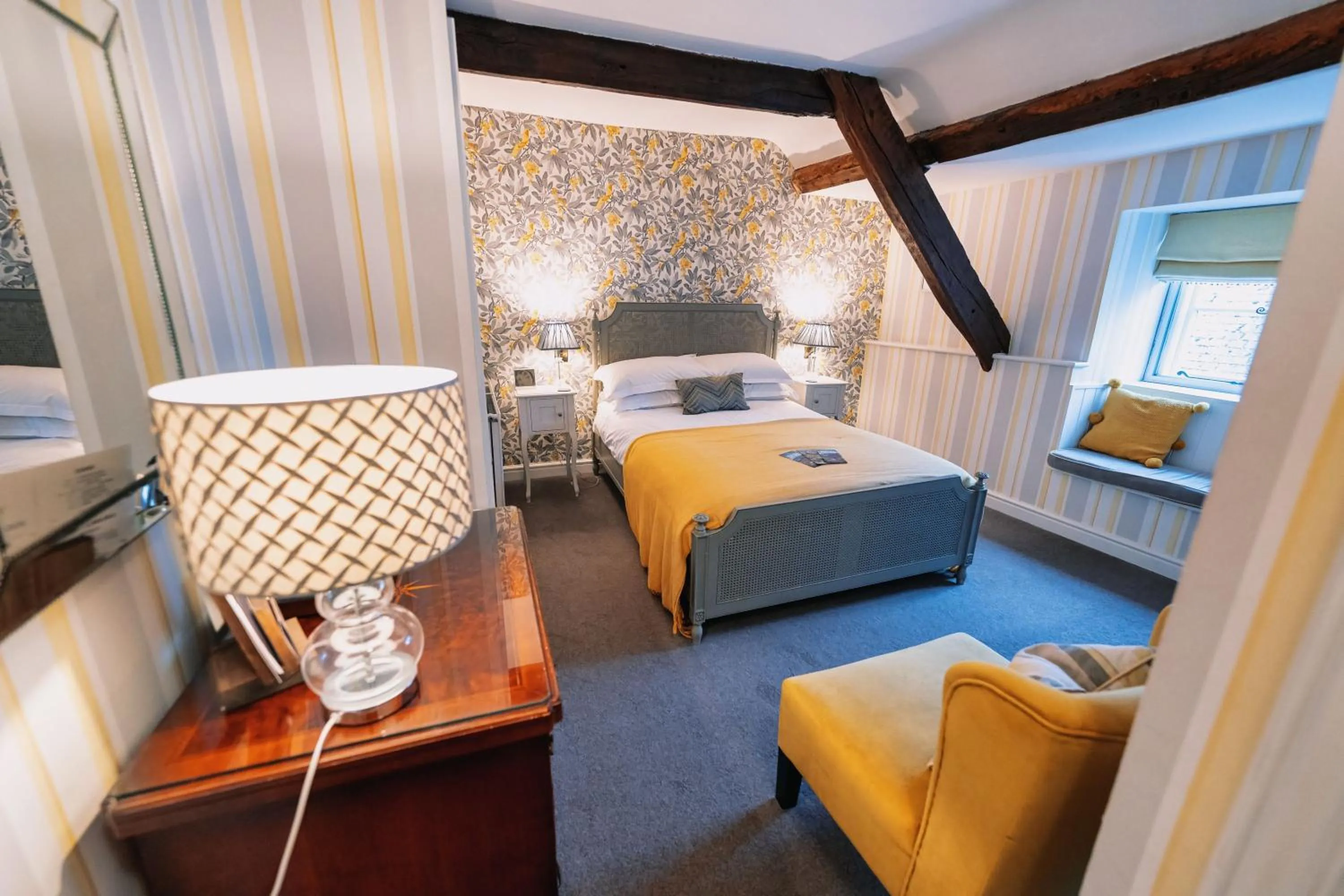 Bedroom, Bed in The Bull and Townhouse, Beaumaris- The Inn Collection Group