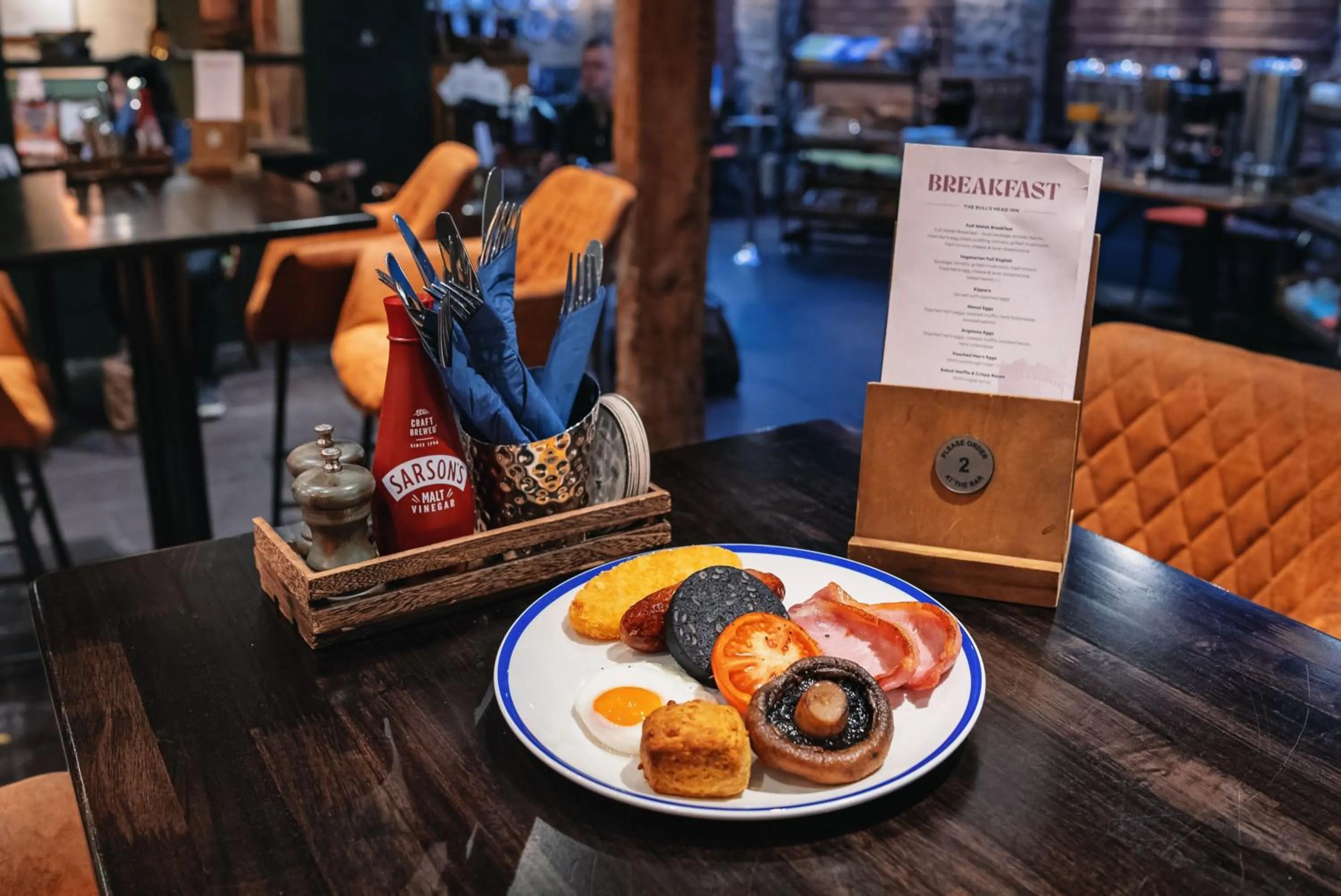 Breakfast in The Bull and Townhouse, Beaumaris- The Inn Collection Group