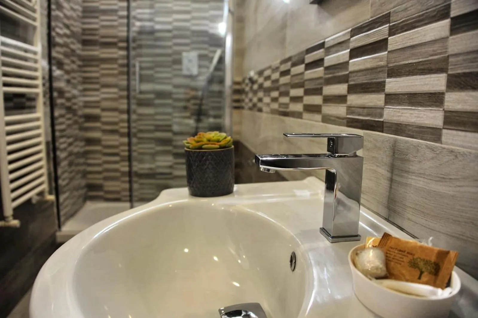 Bathroom in B&B Le due Rose (Pompei)