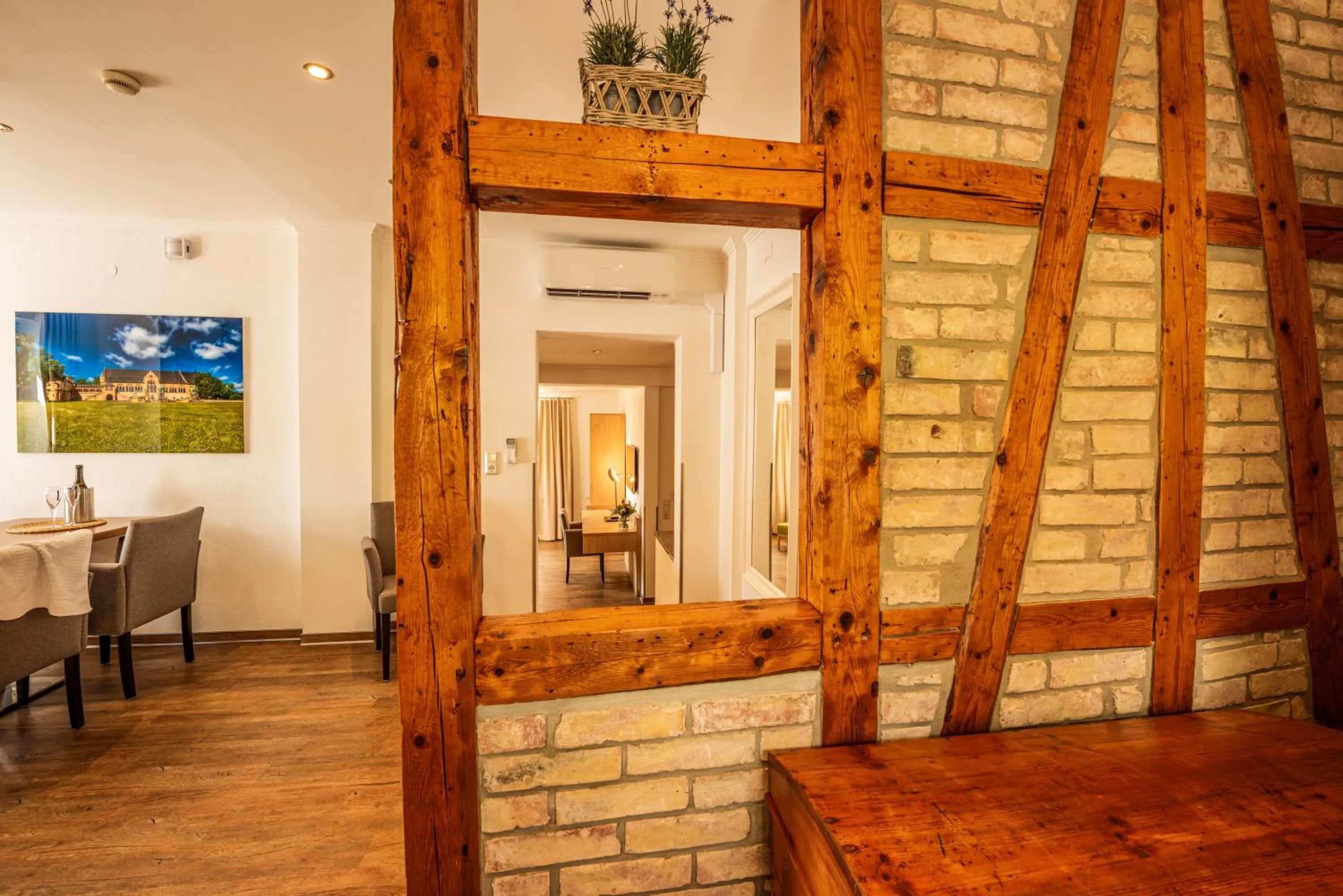 Dining area in City-Appartements Am Wall