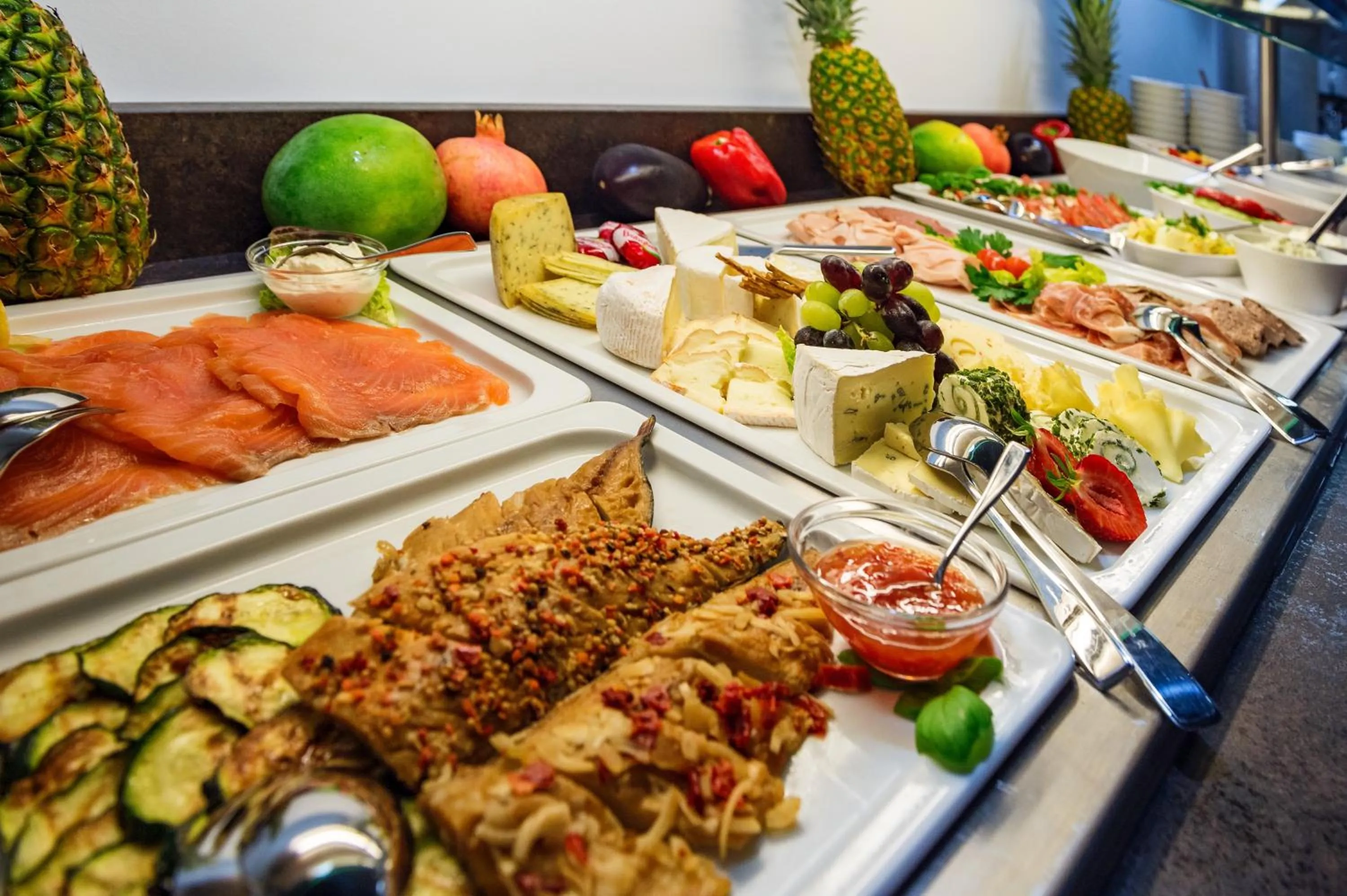 Breakfast in City-Appartements Am Wall