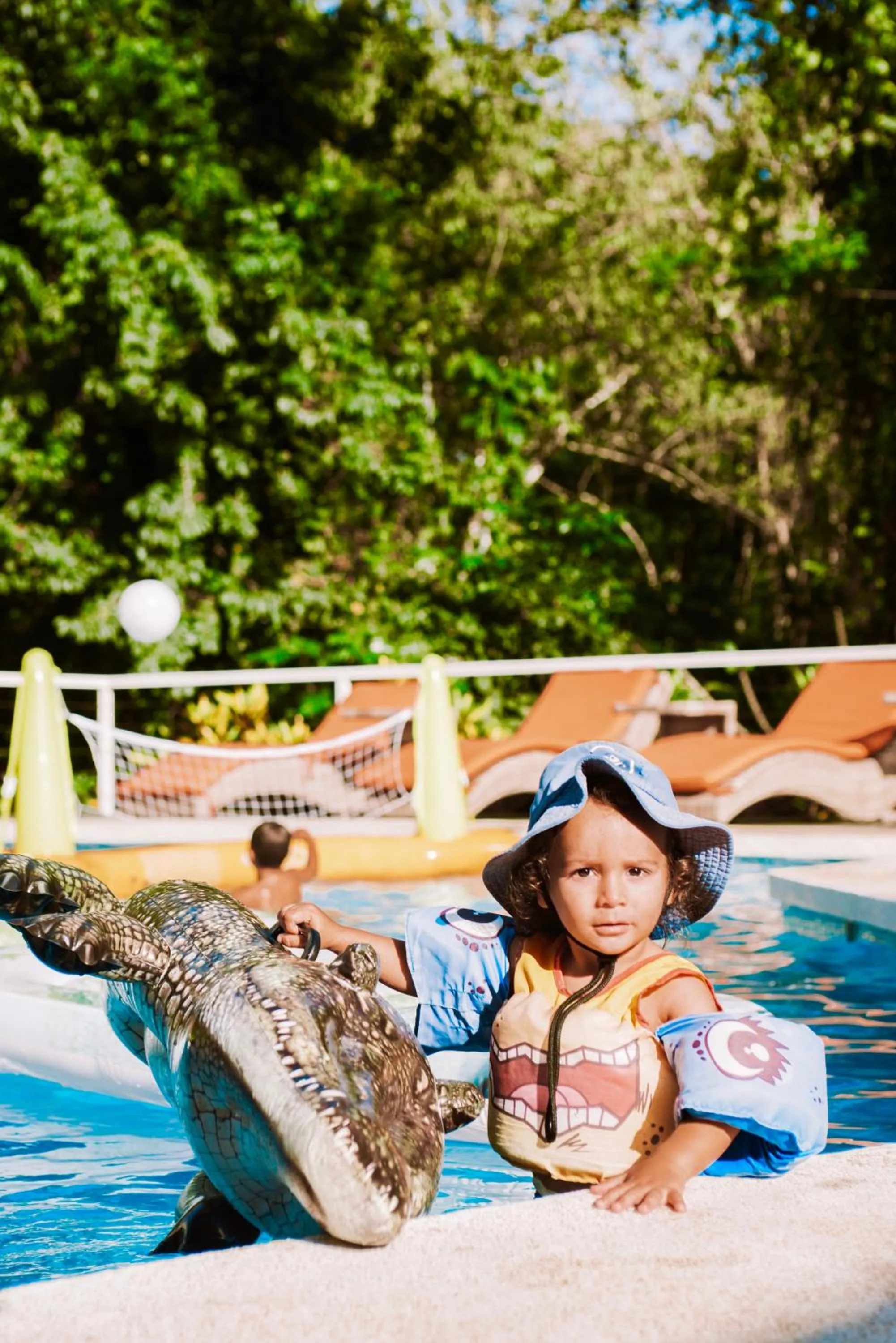 People in Aves Resort Montezuma