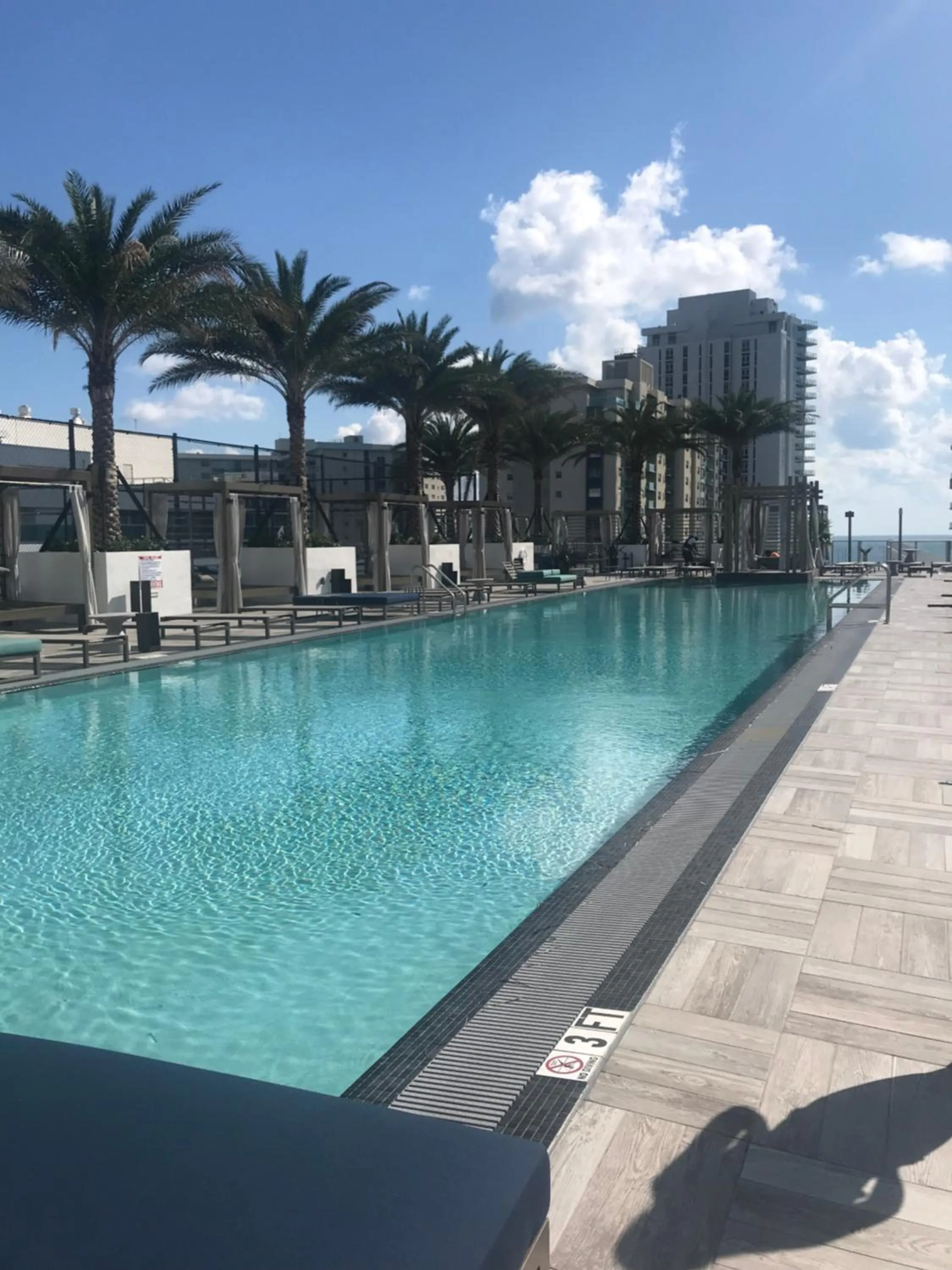 Swimming pool in Hide House