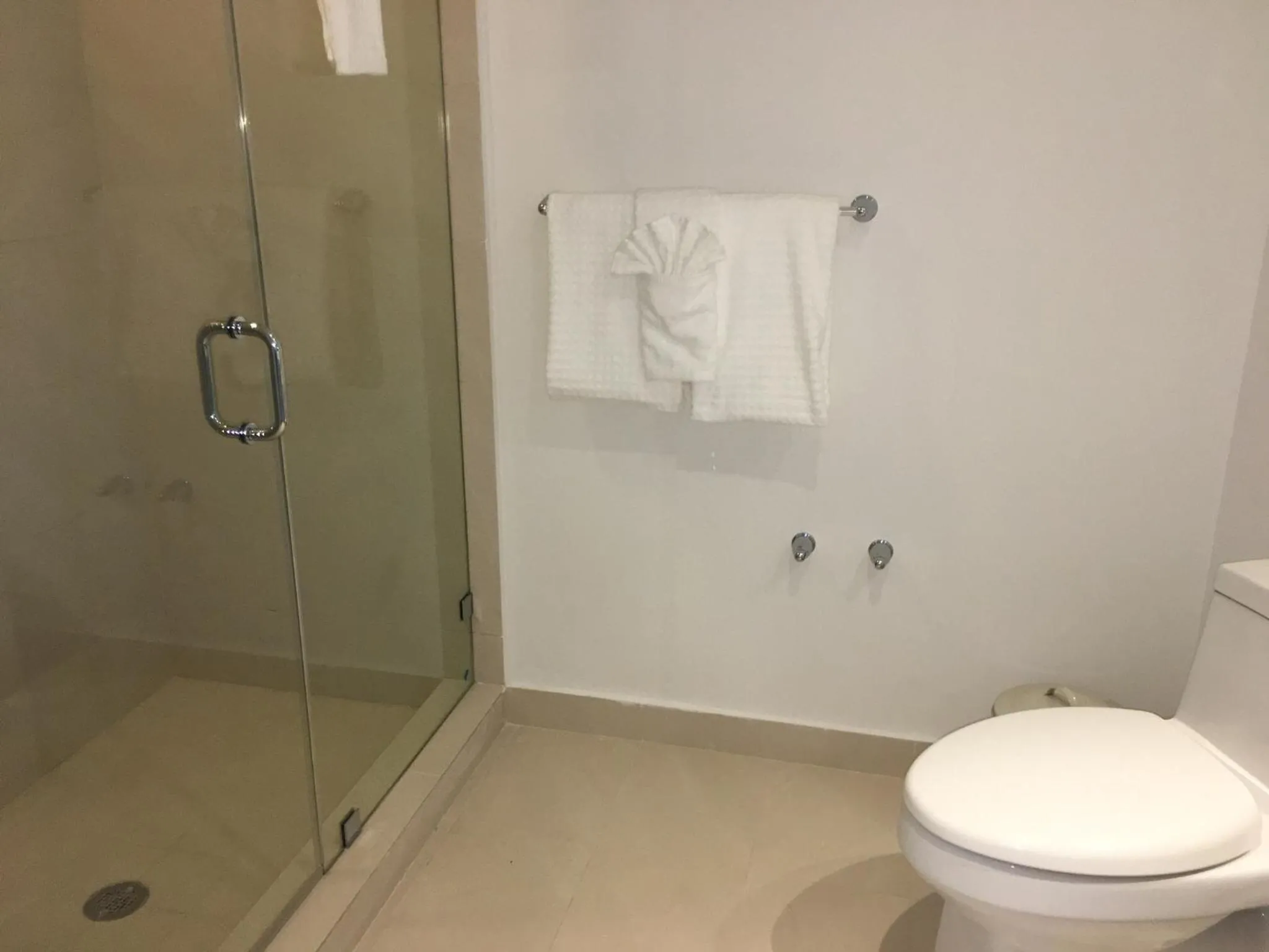 Shower in Hide House