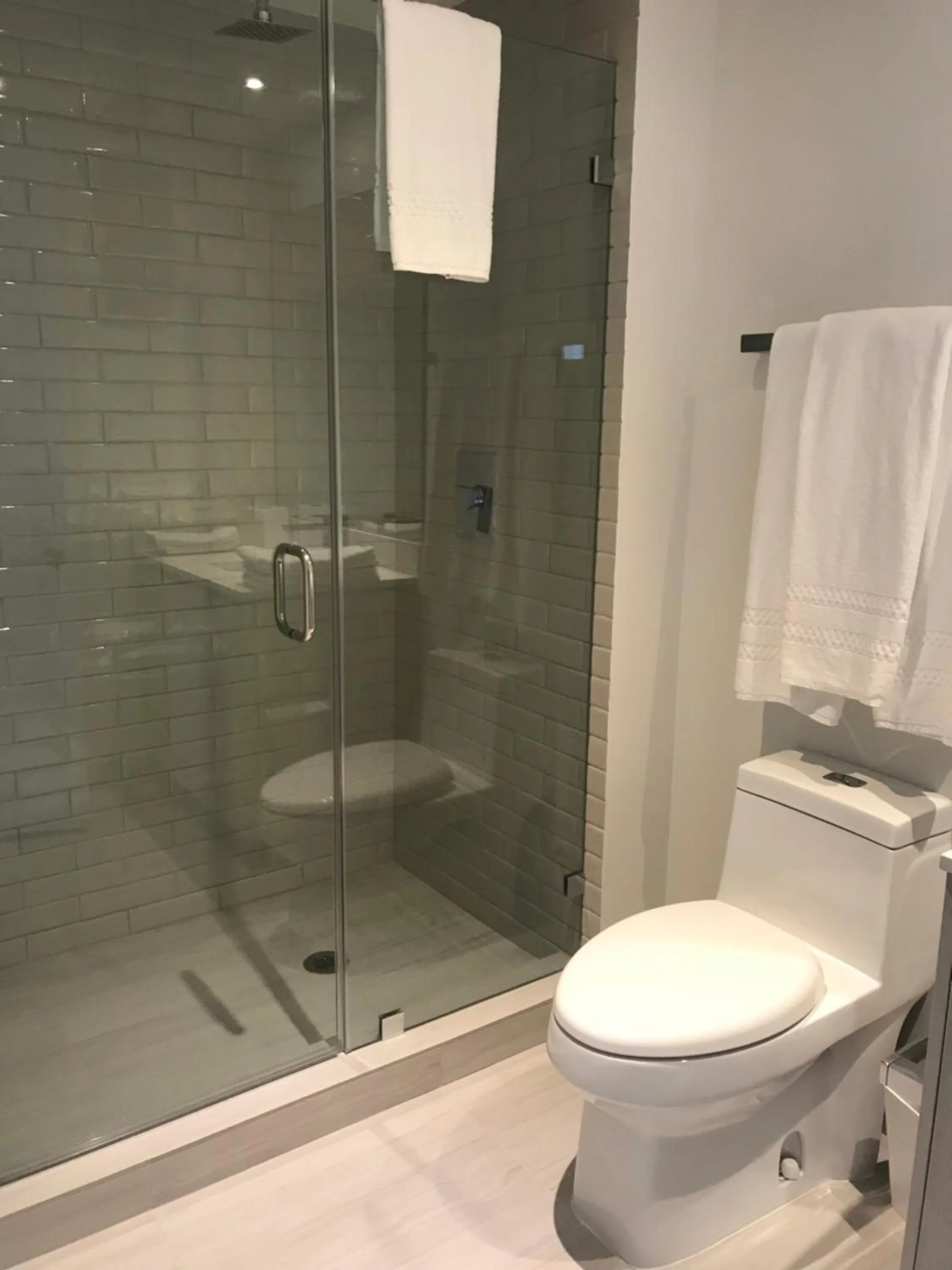 Shower in Hide House