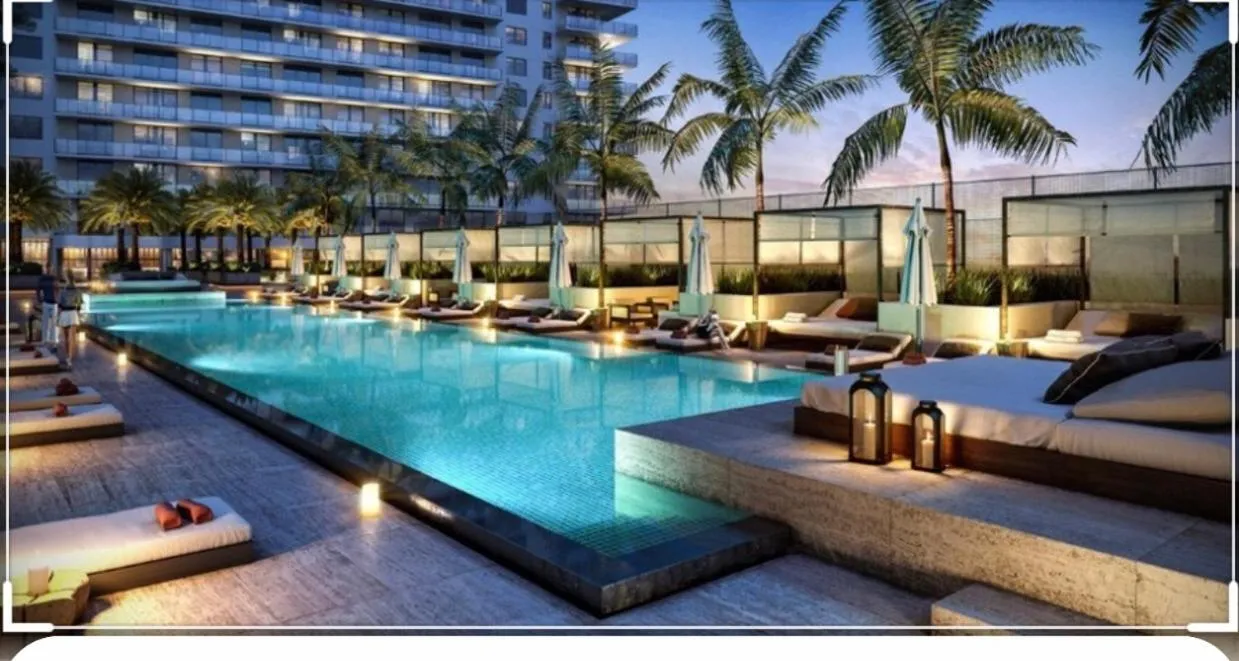 Swimming pool in Hide House