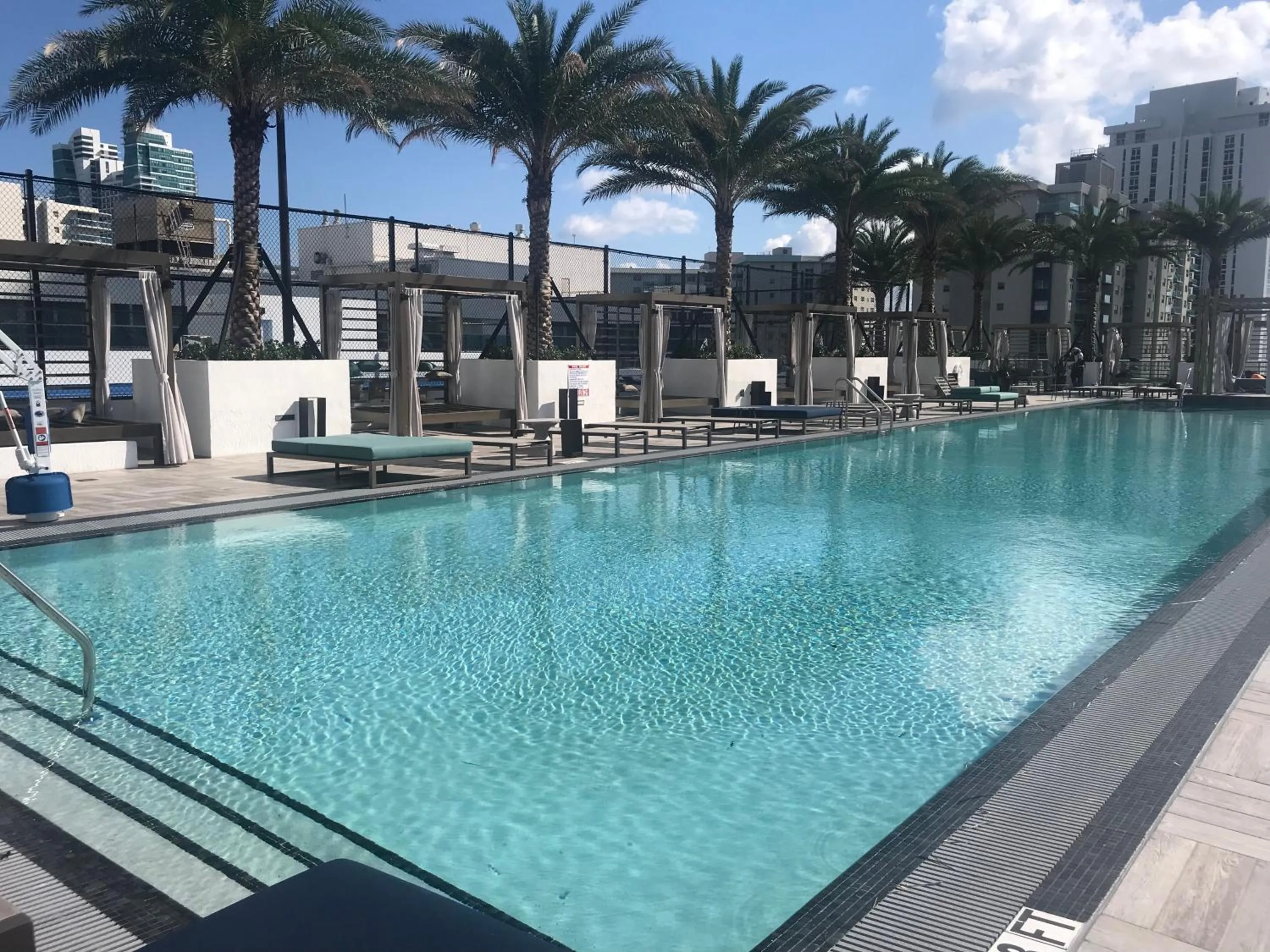 Swimming pool in Hide House