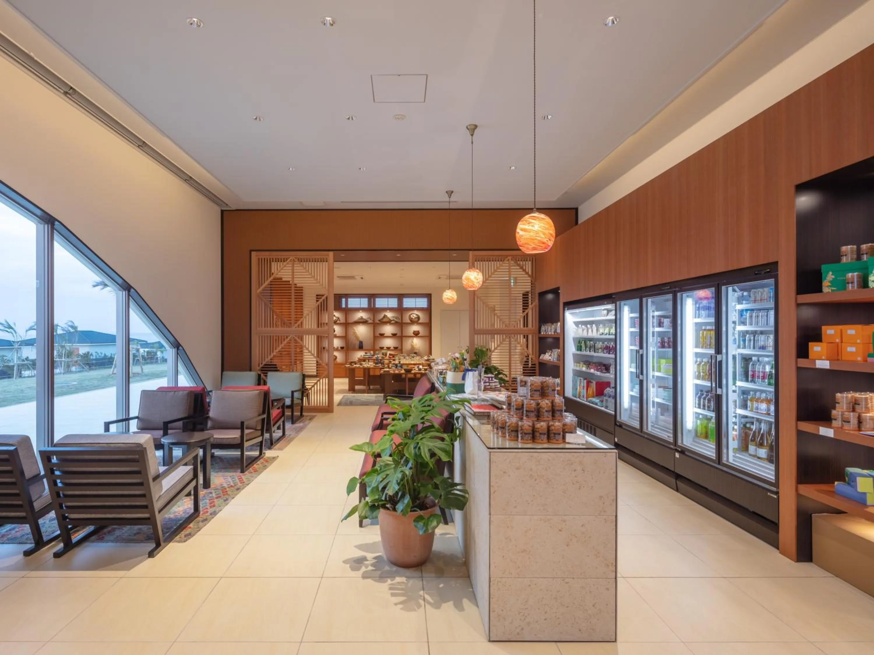 On-site shops in Miyakojima Kurima Resort Seawood Hotel