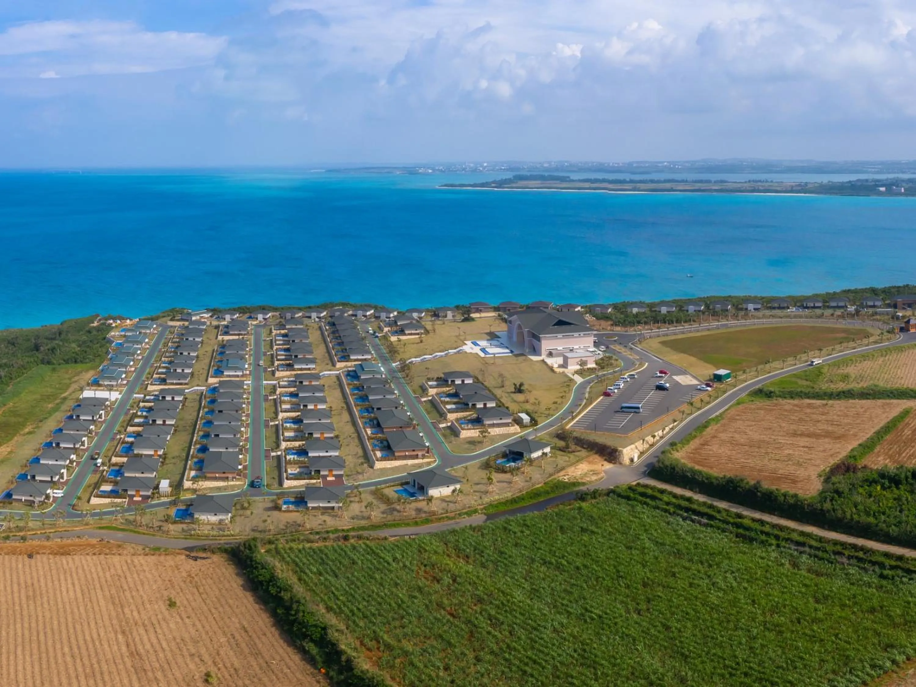 Bird's eye view in Miyakojima Kurima Resort Seawood Hotel