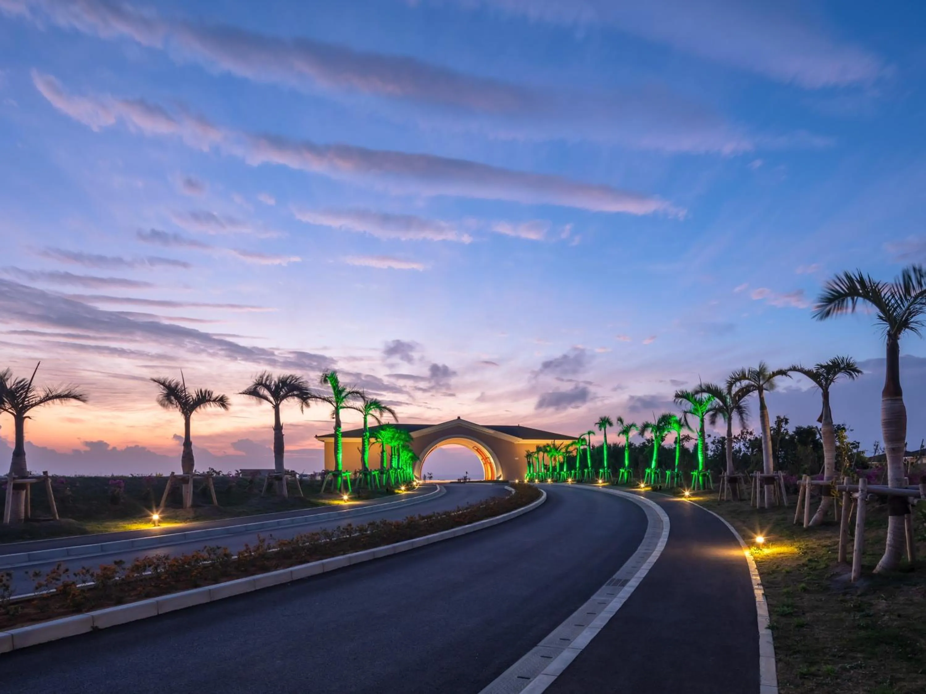 Facade/entrance in Miyakojima Kurima Resort Seawood Hotel