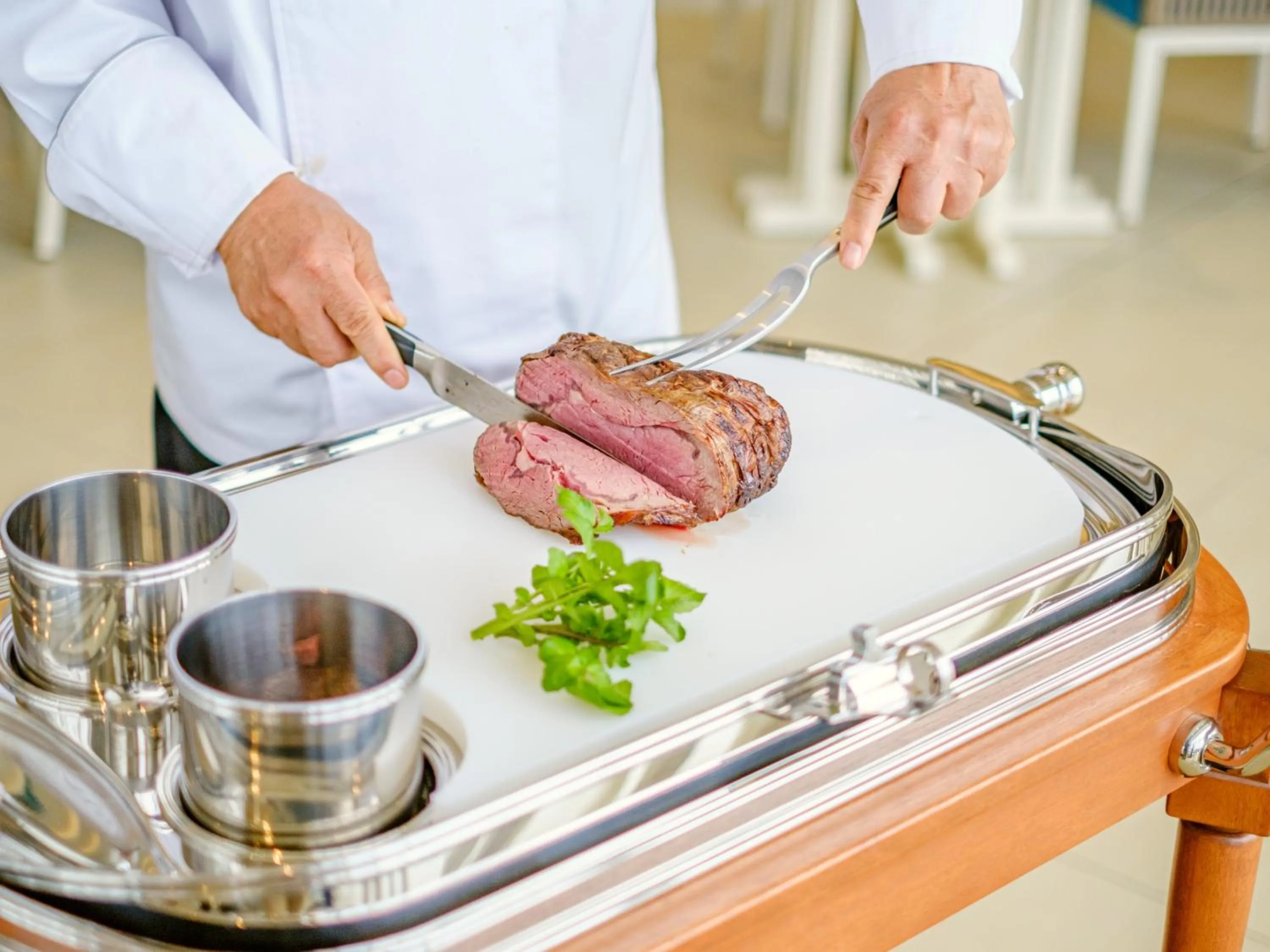 Restaurant/places to eat in Miyakojima Kurima Resort Seawood Hotel