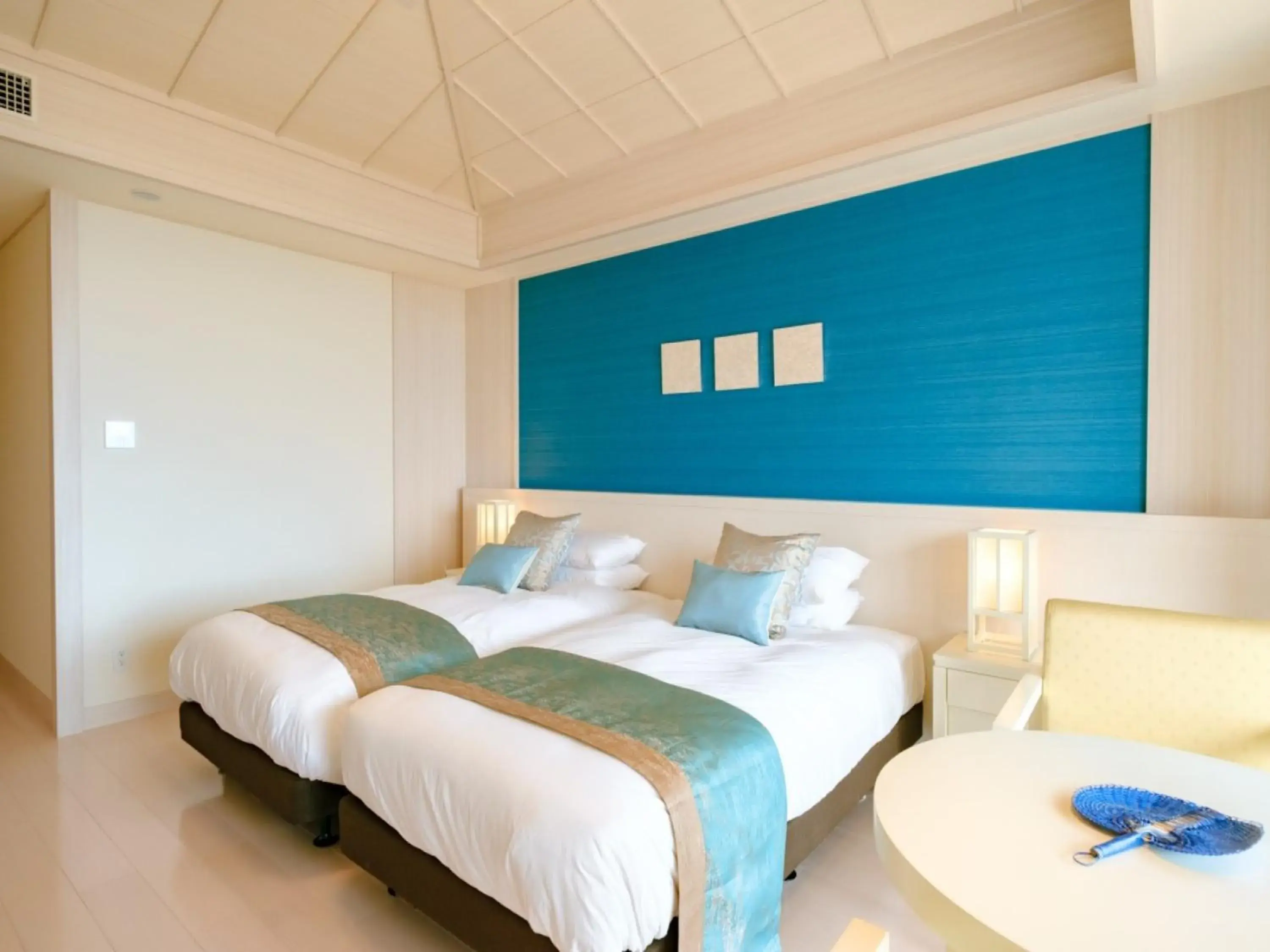 Deluxe Twin Room in Miyakojima Kurima Resort Seawood Hotel Deluxe Twin Room in Miyakojima Kurima Resort Seawood Hotel