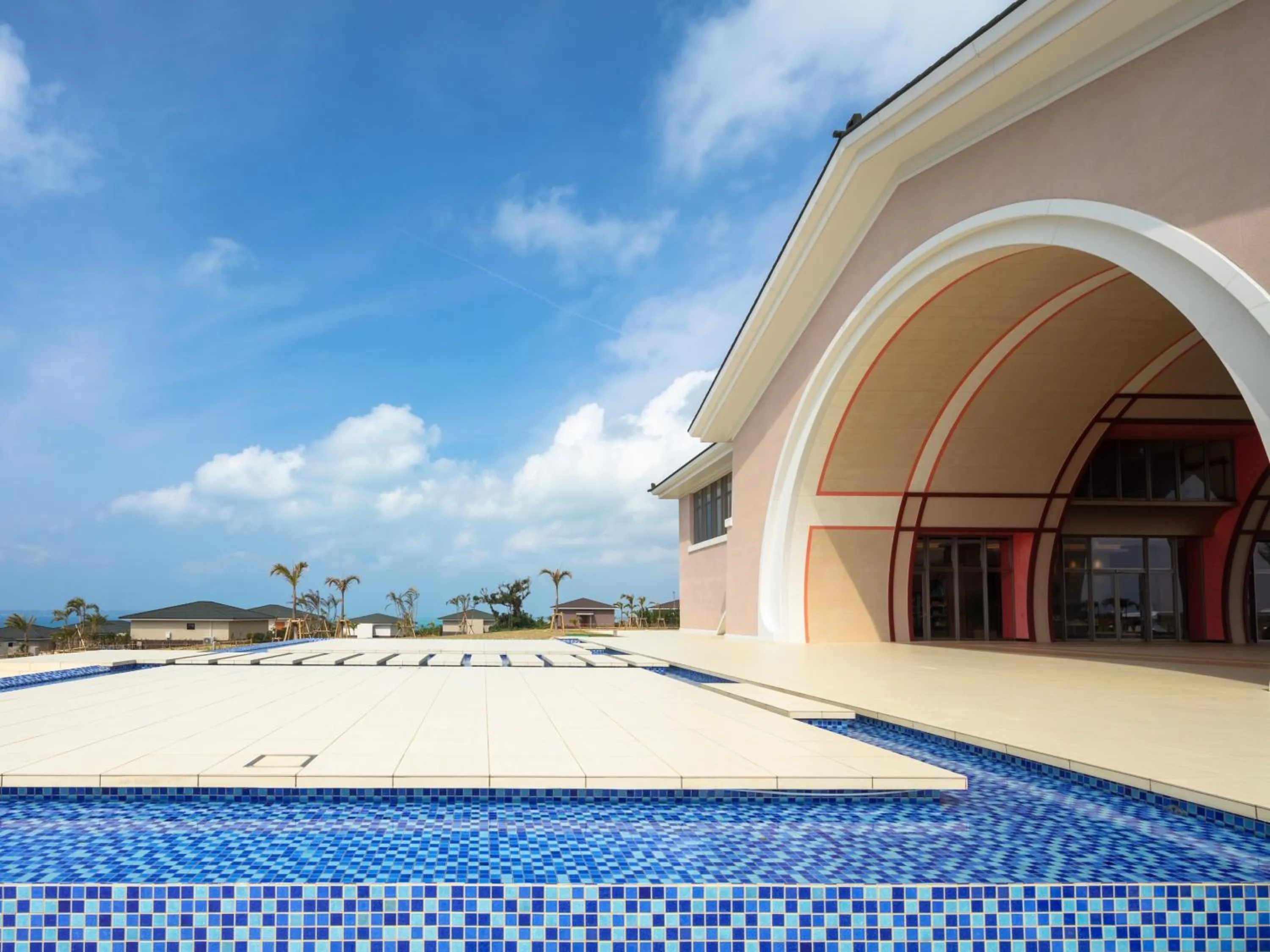 Facade/entrance in Miyakojima Kurima Resort Seawood Hotel