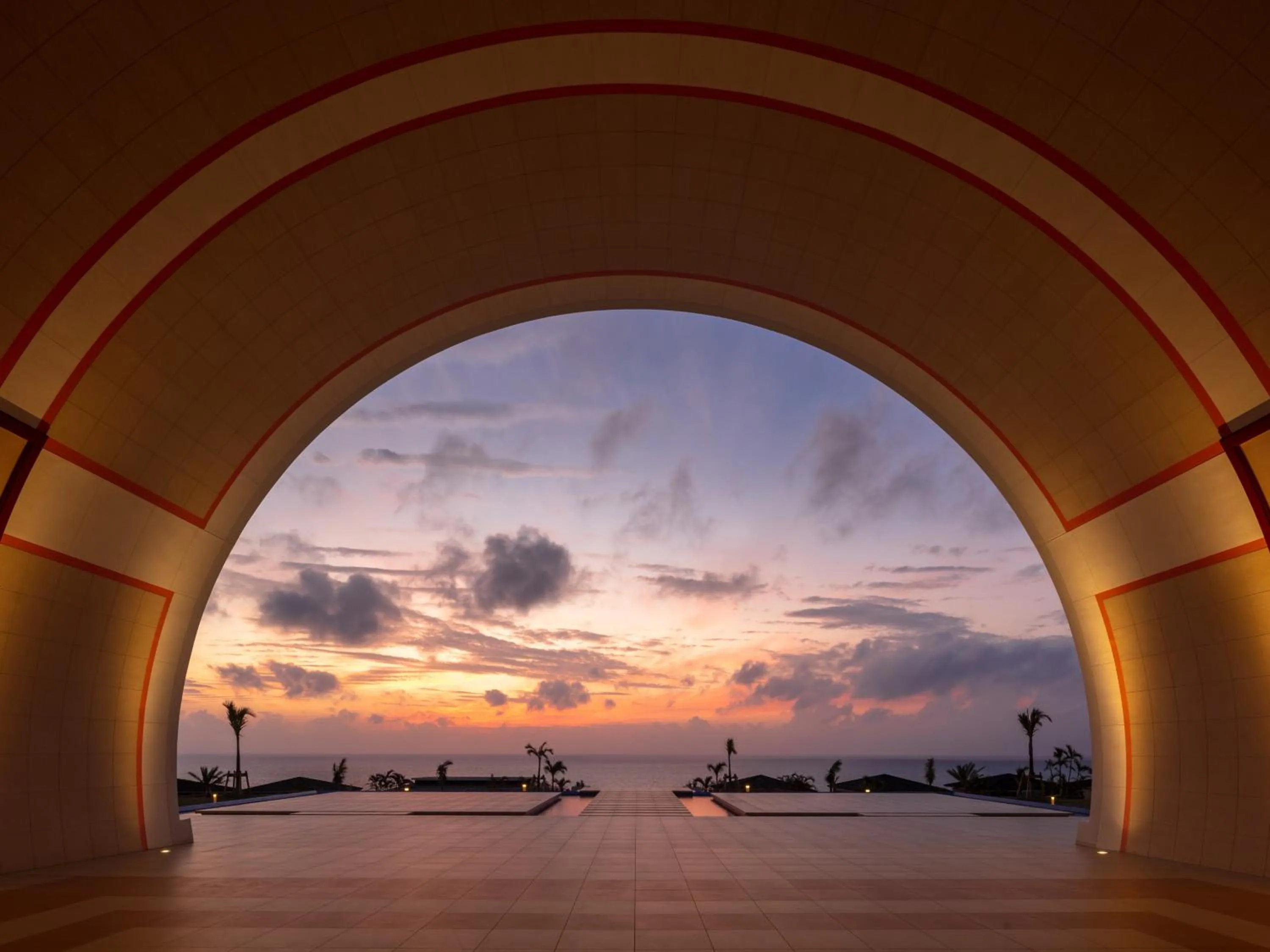 Facade/entrance in Miyakojima Kurima Resort Seawood Hotel