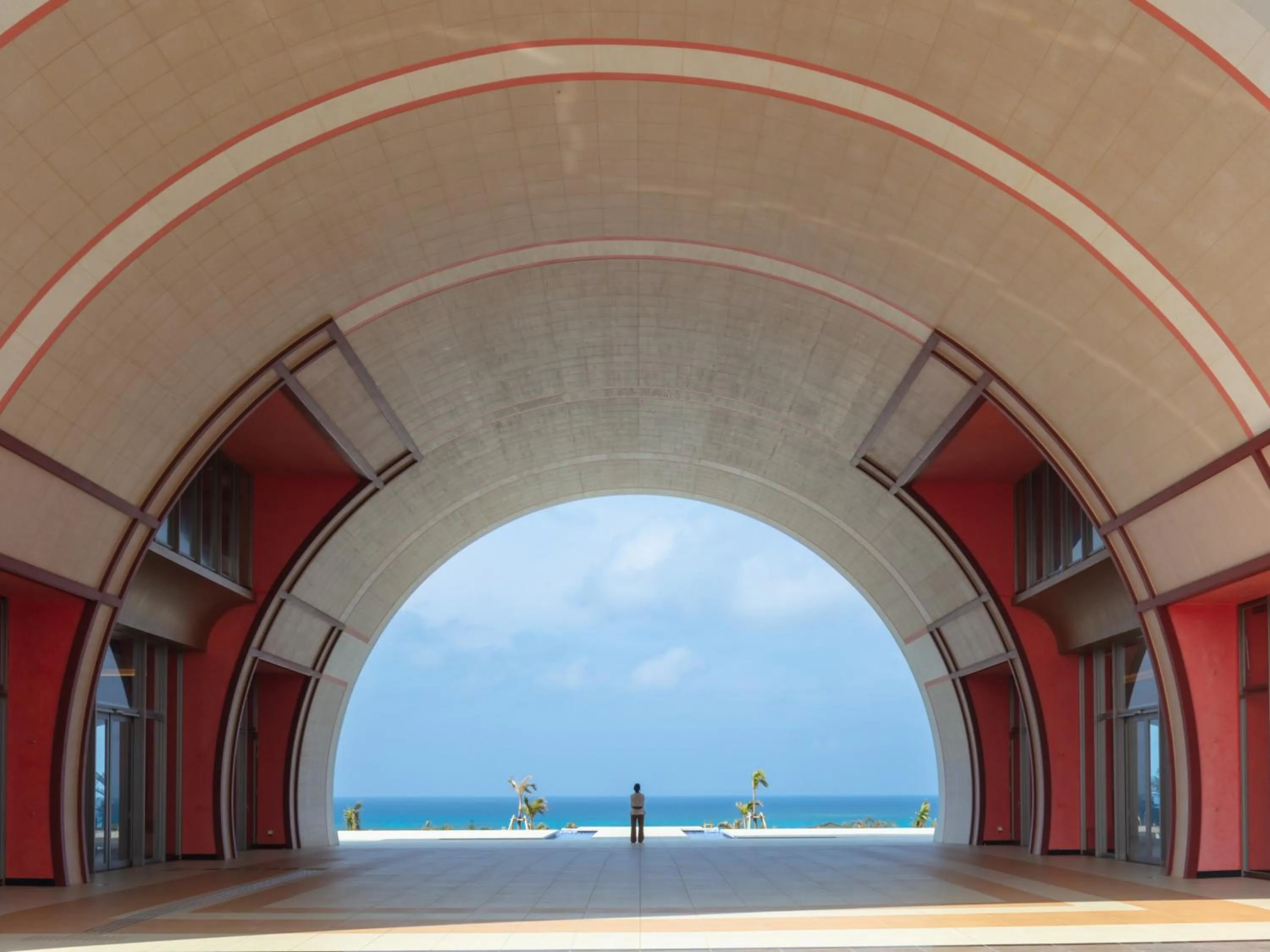 Facade/entrance in Miyakojima Kurima Resort Seawood Hotel